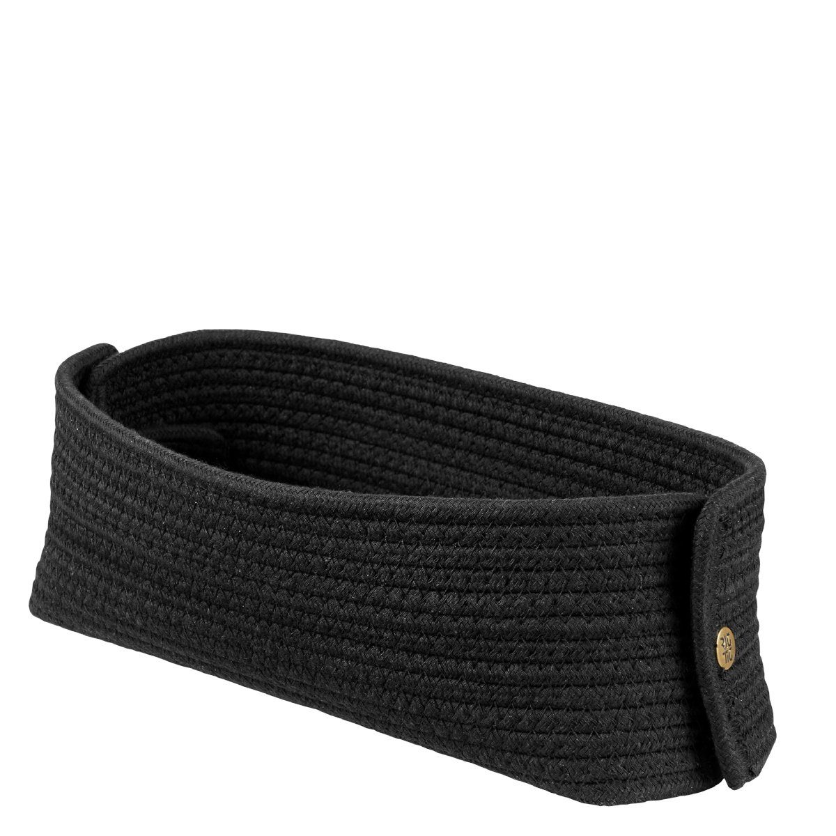 Stelton Brotkorb RIG-TIG Brotkorb KNIT-IT - Farbwahl, 100% Baumwollleinen (lebensmittelsicher), Metall