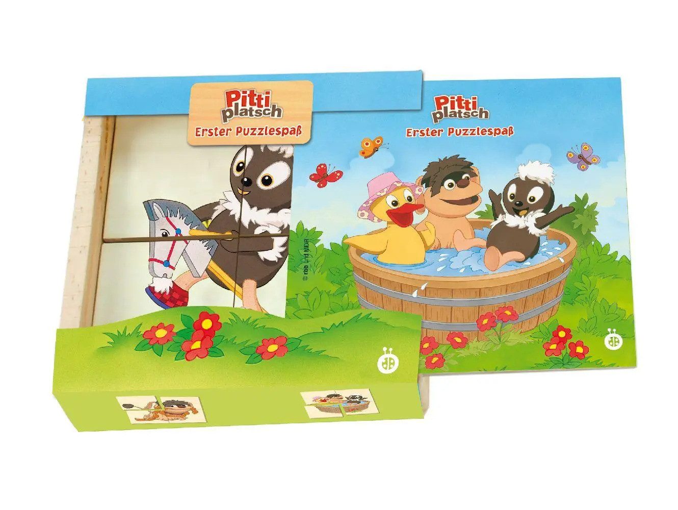 Trötsch Verlag Puzzle Trötsch Unser Sandmännchen Pittiplatsch Erstes Puzzle, Puzzleteile