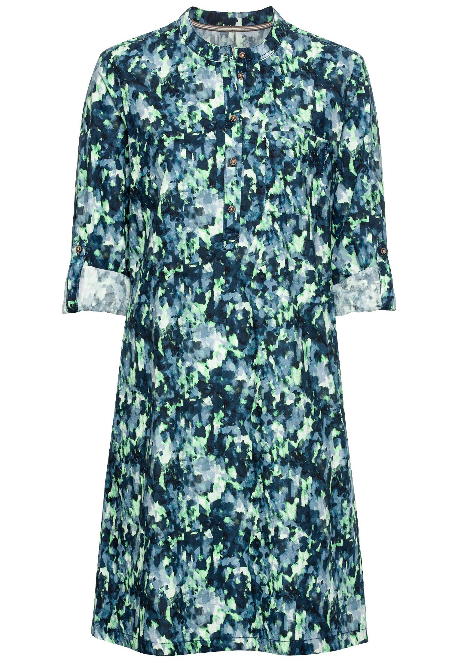 camel active Sommerkleid Schlupfkleid mit langen Krempelärmeln günstig online kaufen