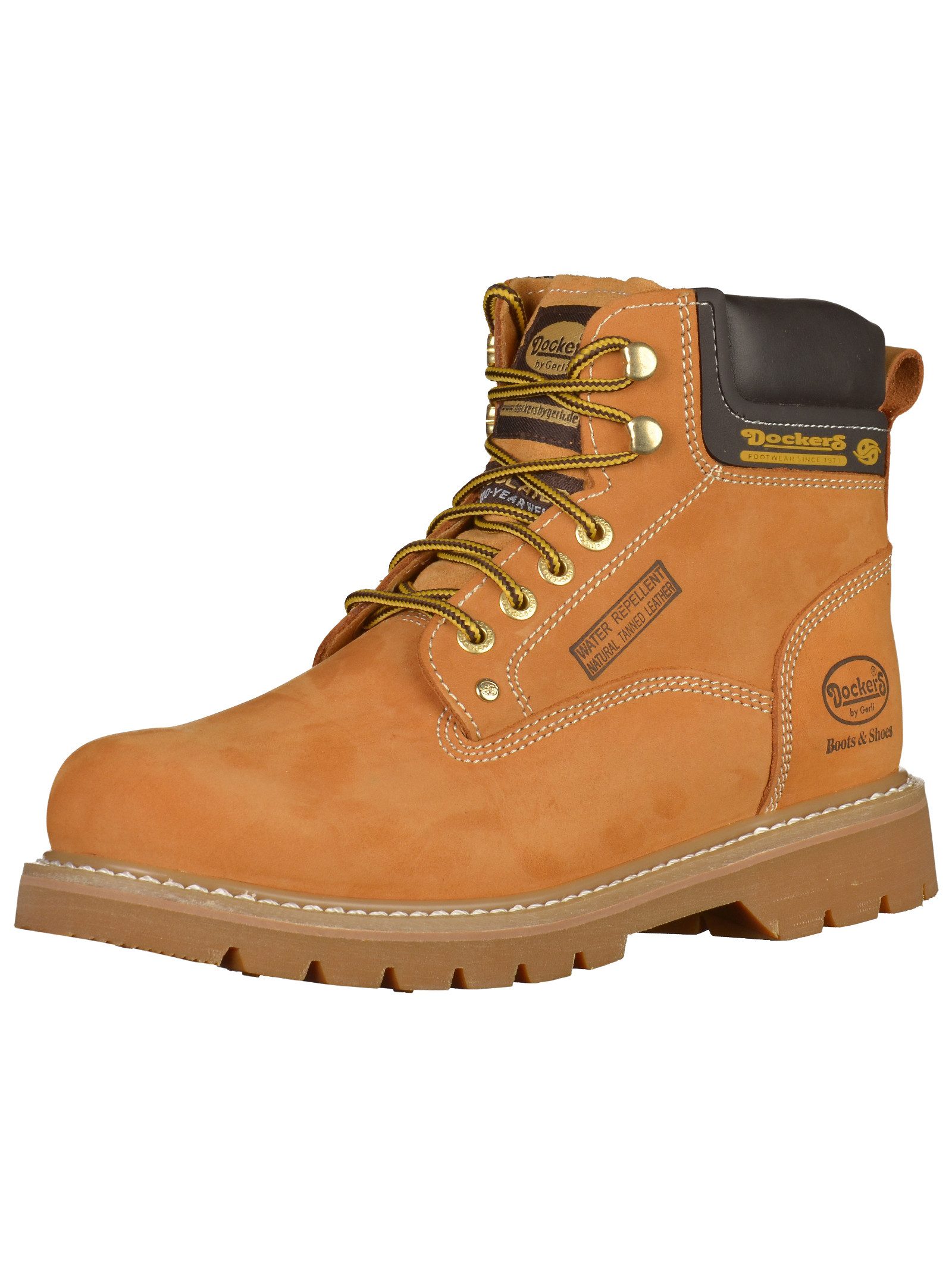 Stiefelette Leder Schnürstiefelette