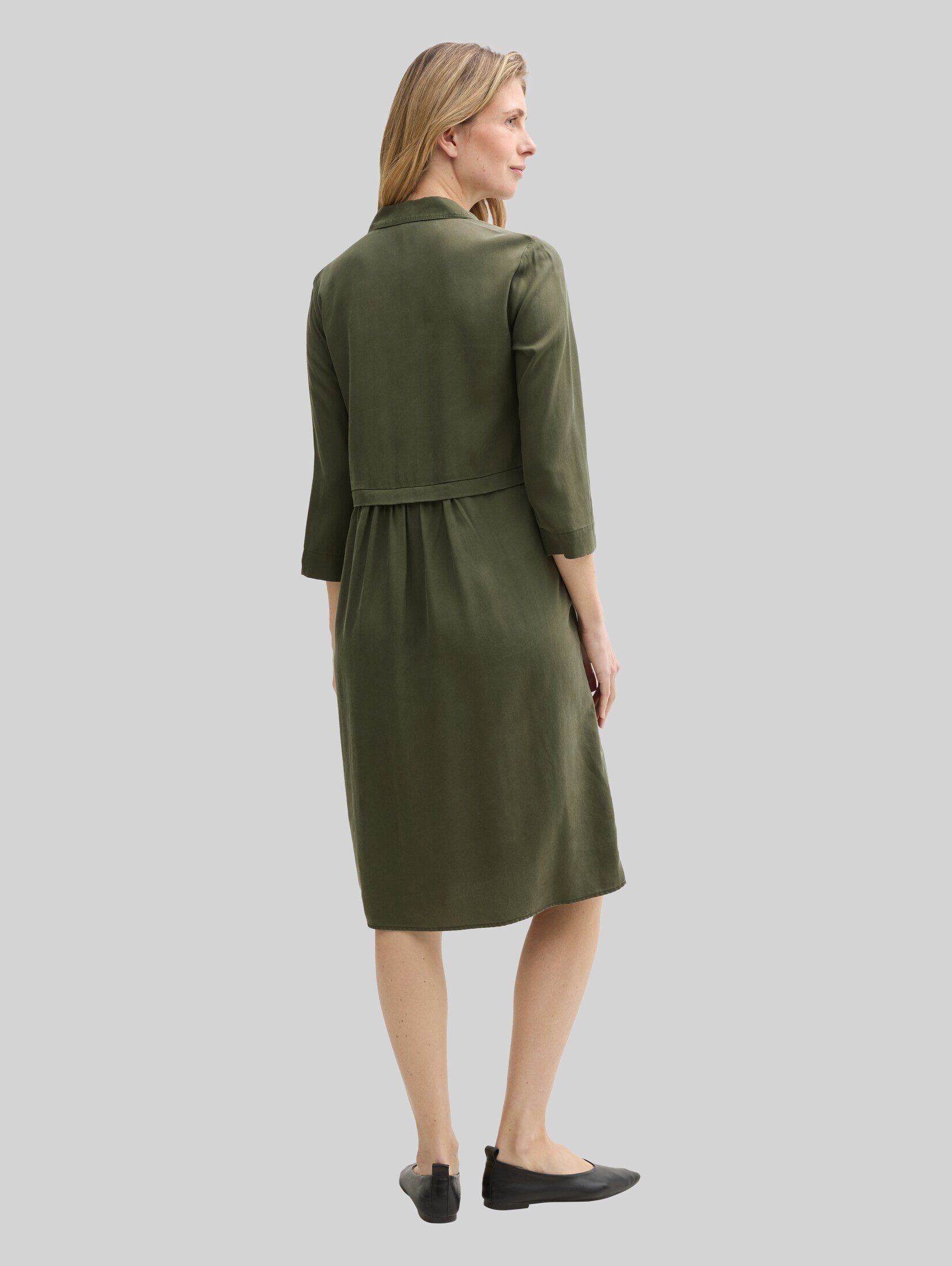 TOM TAILOR Sommerkleid Kleider & Jumpsuits Blusenkleid im Utility-Look