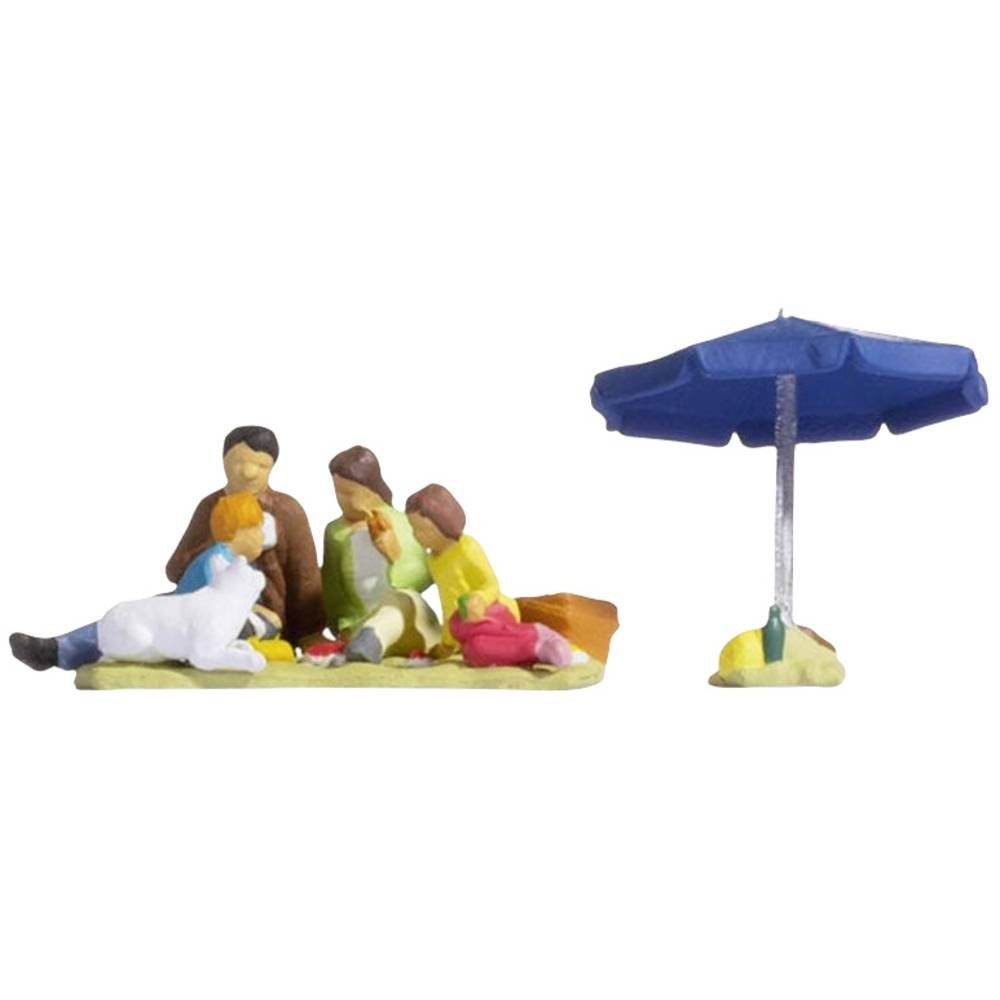 NOCH Modelleisenbahn-Figur H0 Familie beim Picknick 15599
