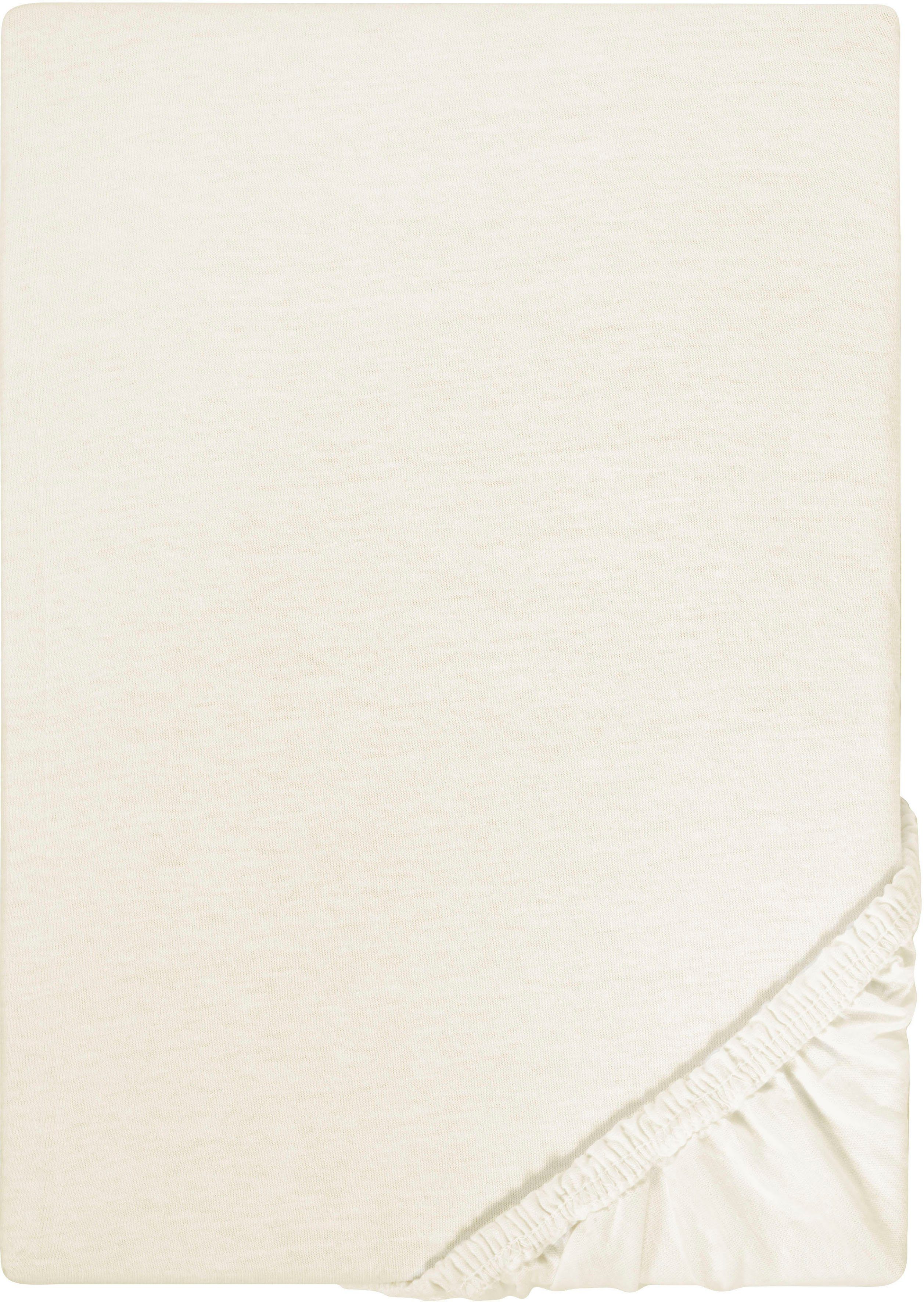 Castell - Markenbettwäsche Spannbettlaken Jersey in Gr. 90x200, 140x200 ode günstig online kaufen