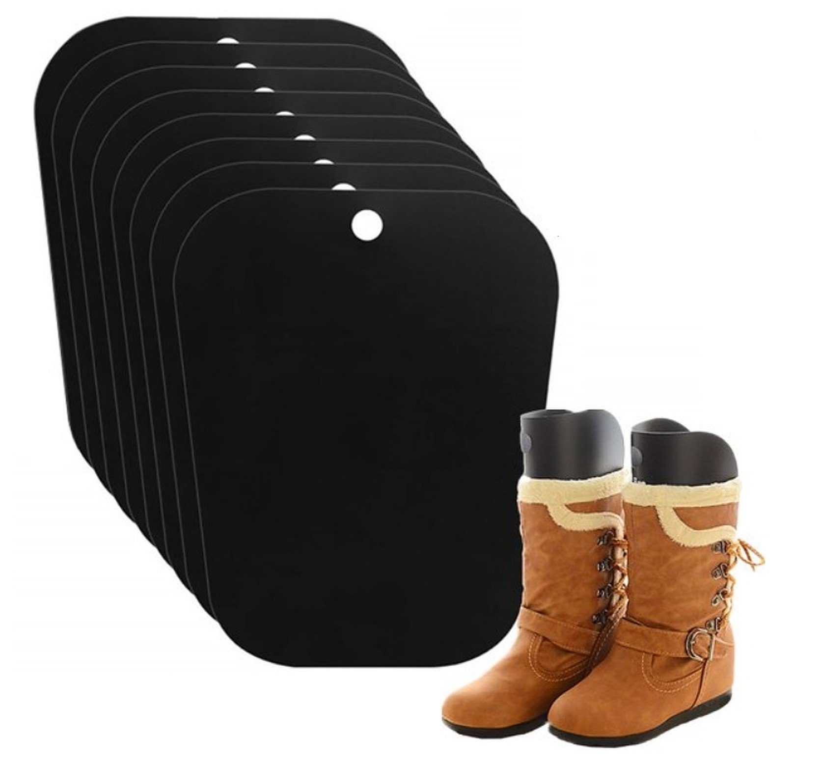 BAYLI Schuhspanner 4 Paar Stiefelspanner [26x25cm], Form Einsätze, Hoch Stiefel Stütze