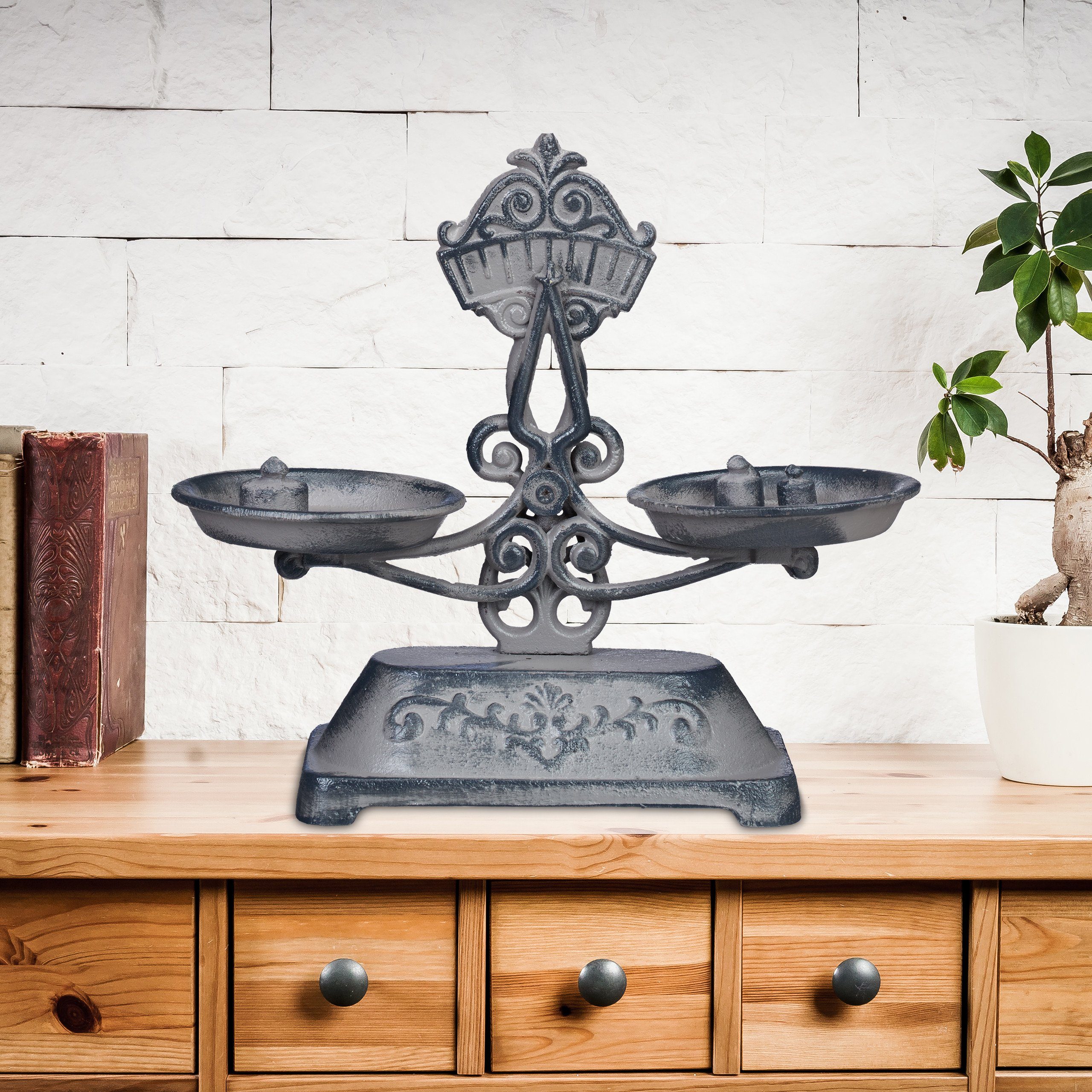 relaxdays Dekofigur Deko Waage antik günstig online kaufen