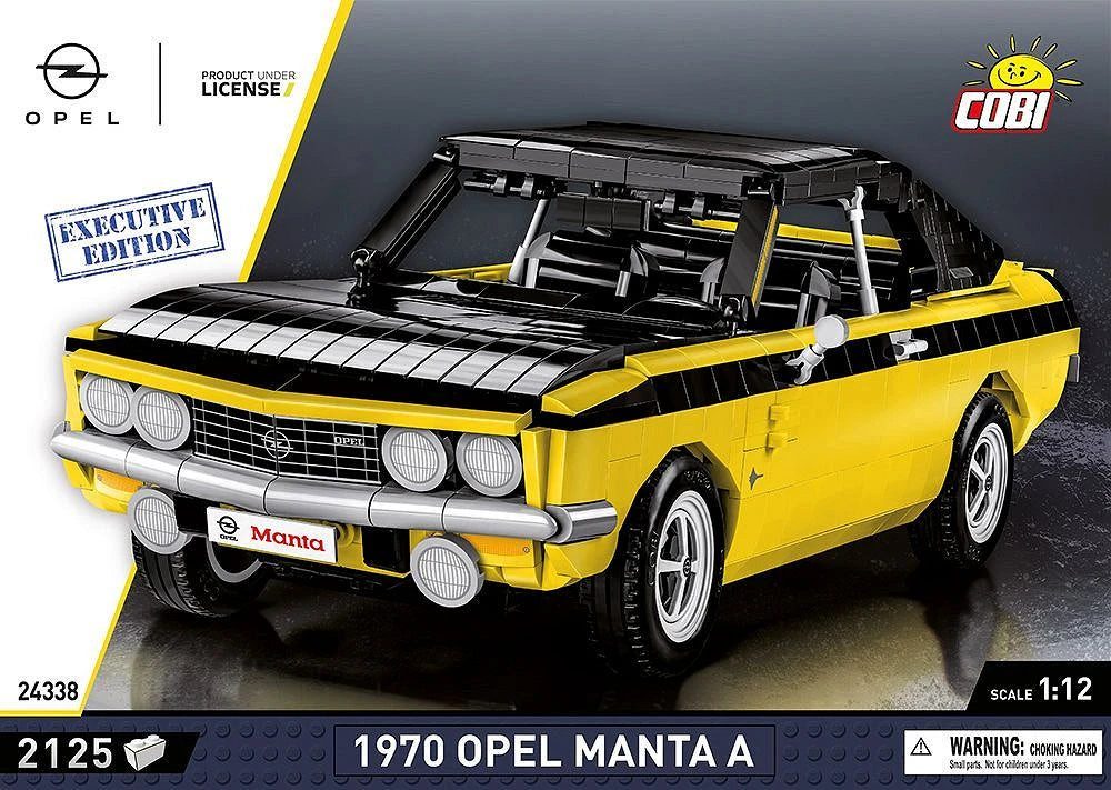 COBI Spiel 1970 Opel Manta A EXECUTIVE EDITION (2125 PCS)