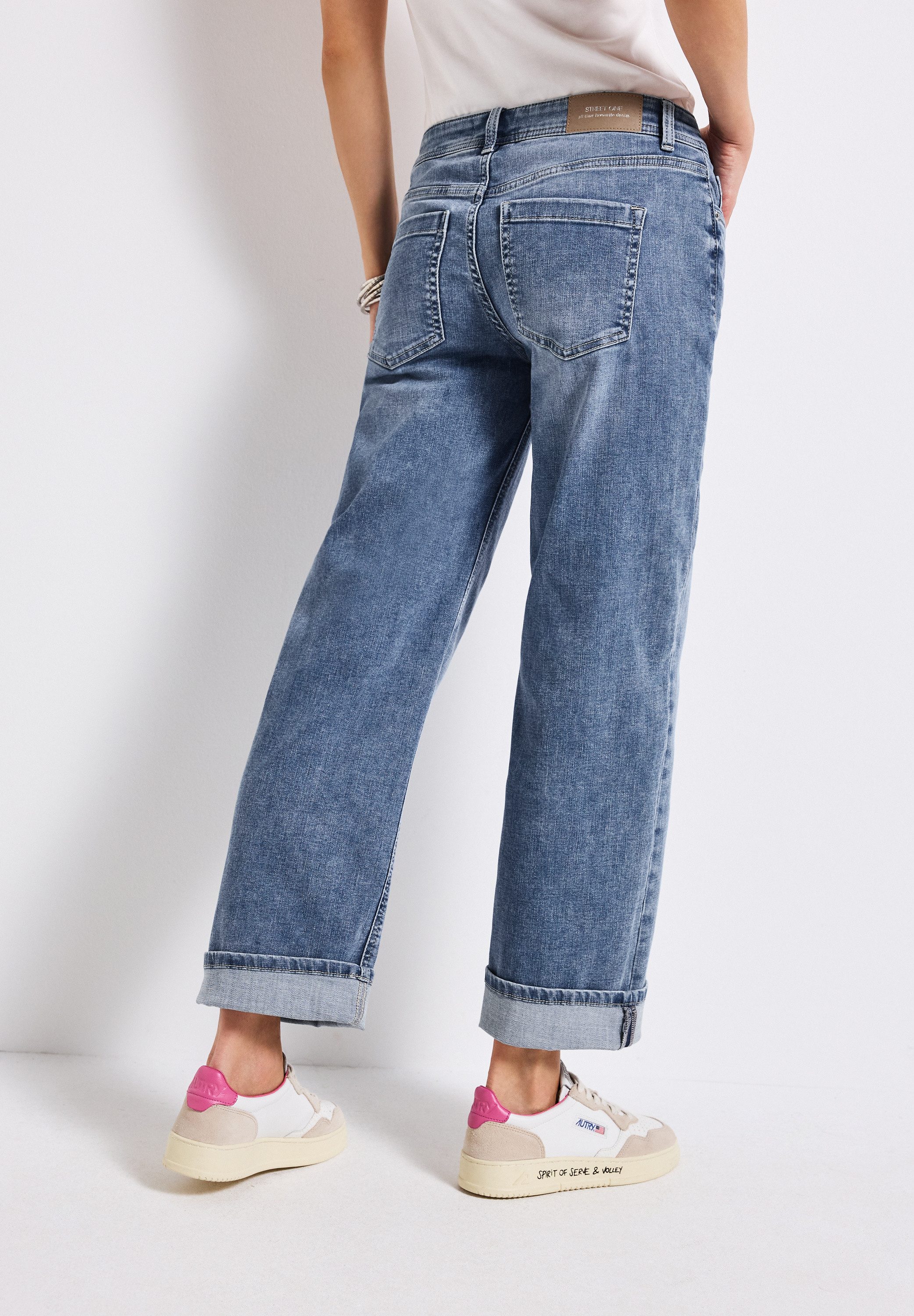 STREET ONE Straight-Jeans Style QR Denim Straight im 5-Pocket-Style günstig online kaufen