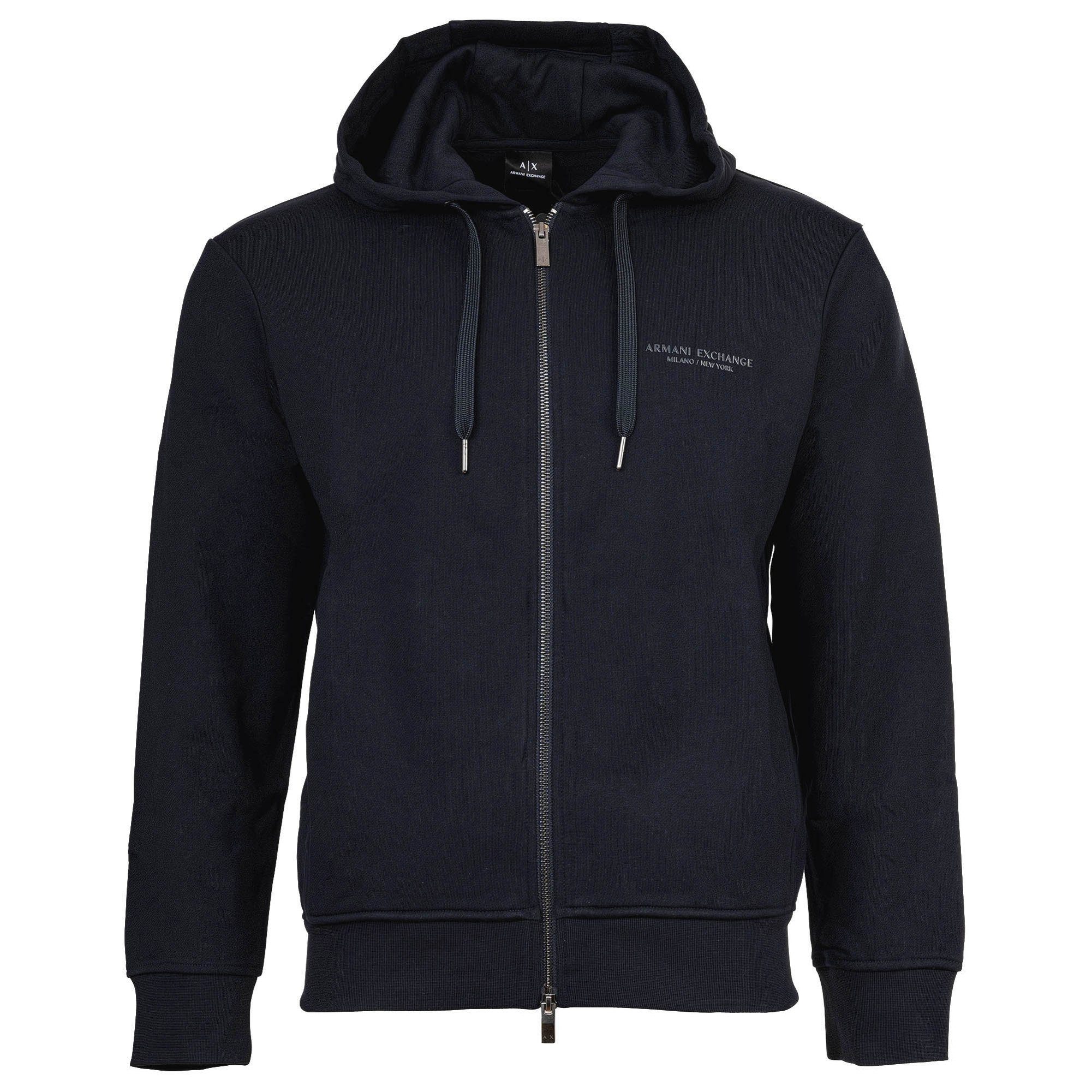 ARMANI EXCHANGE Sweatshirt Herren Sweatjacke Baumwolle Sweatshirt