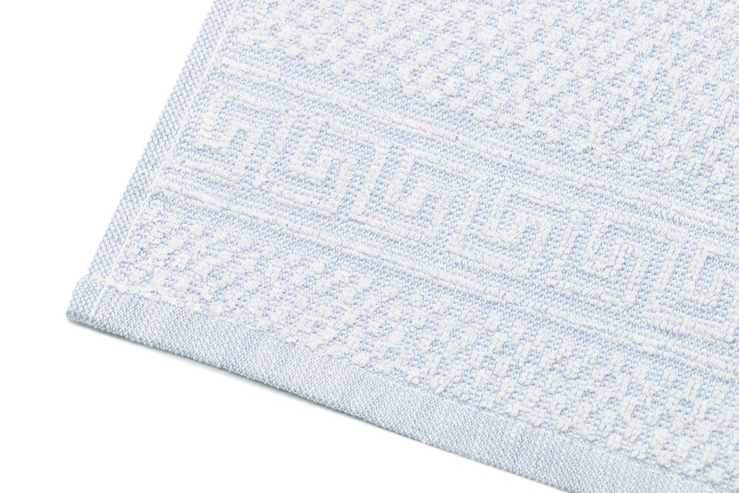 ZOLLNER Seiftuch (10-tlg), 30 x cm, blau Polyester, 20% vom Hotelwäschespezialisten Baumwolle, 80% 30
