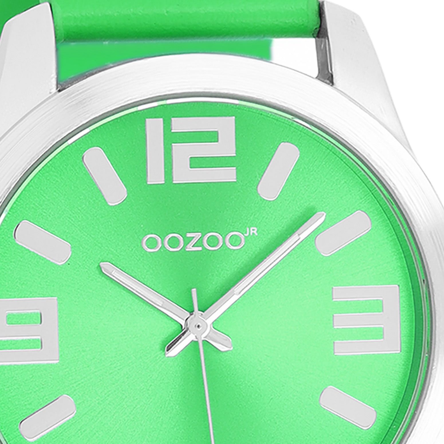 OOZOO Quarzuhr Oozoo Damen Armbanduhr JR Analog Metall, (Analoguhr), Damenuhr rund, groß (ca. 40mm) Metallarmband, Casual-Style