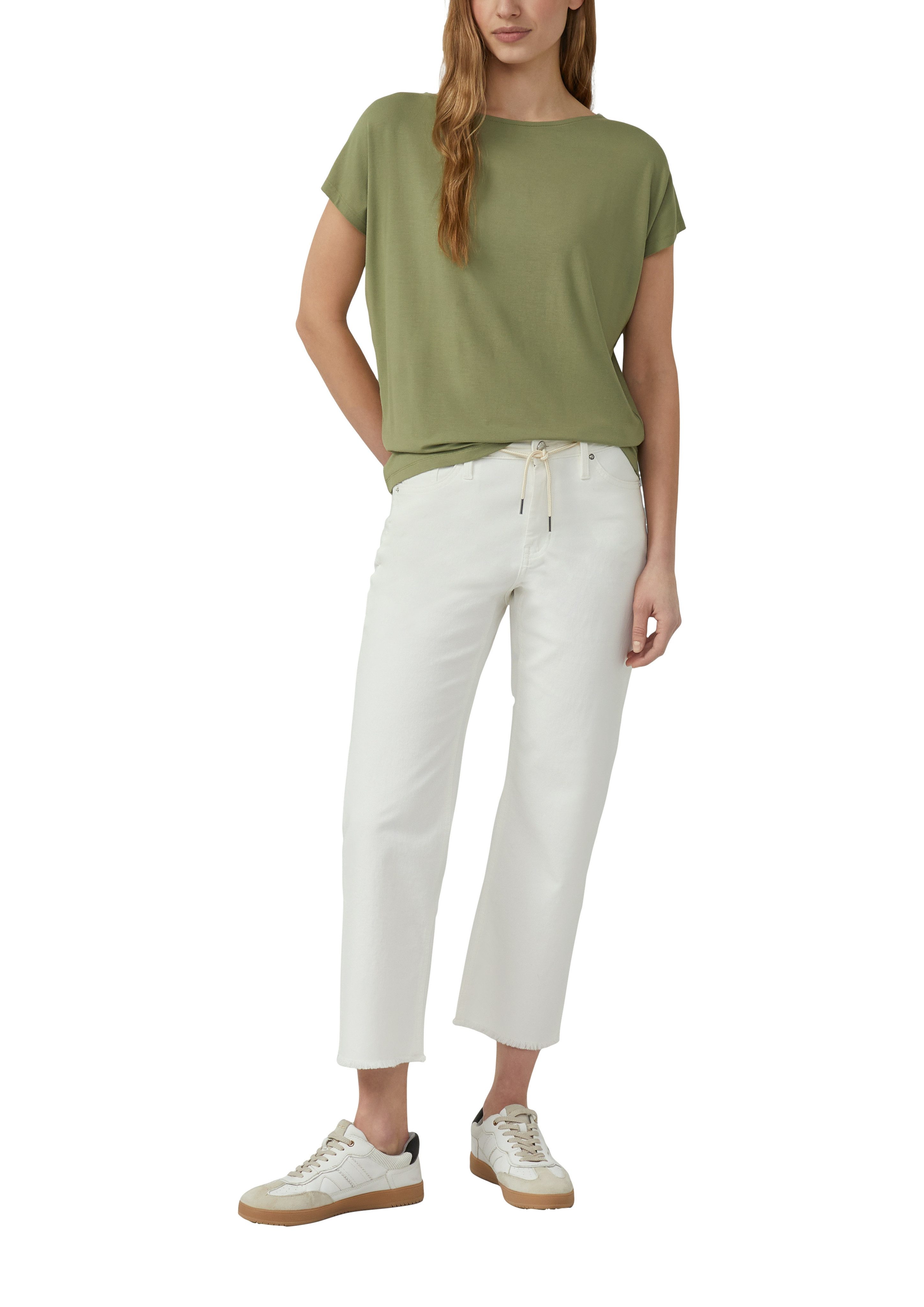 s.Oliver T-Shirt mit Markenlabel