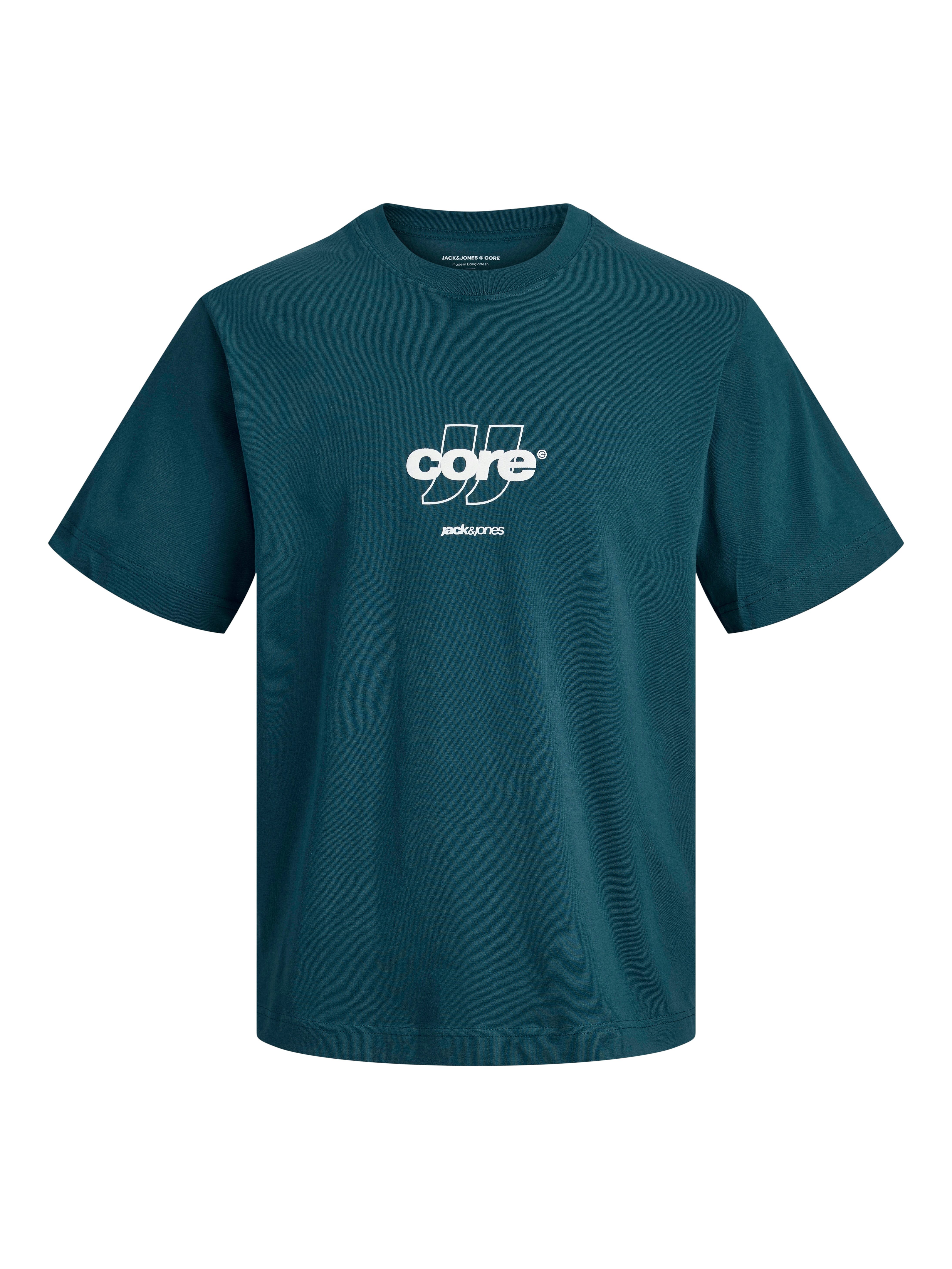Jack & Jones T-Shirt JCOCLUB FRONT PRINT TEE SS CREW SN mit Print – Bild 5 von 5