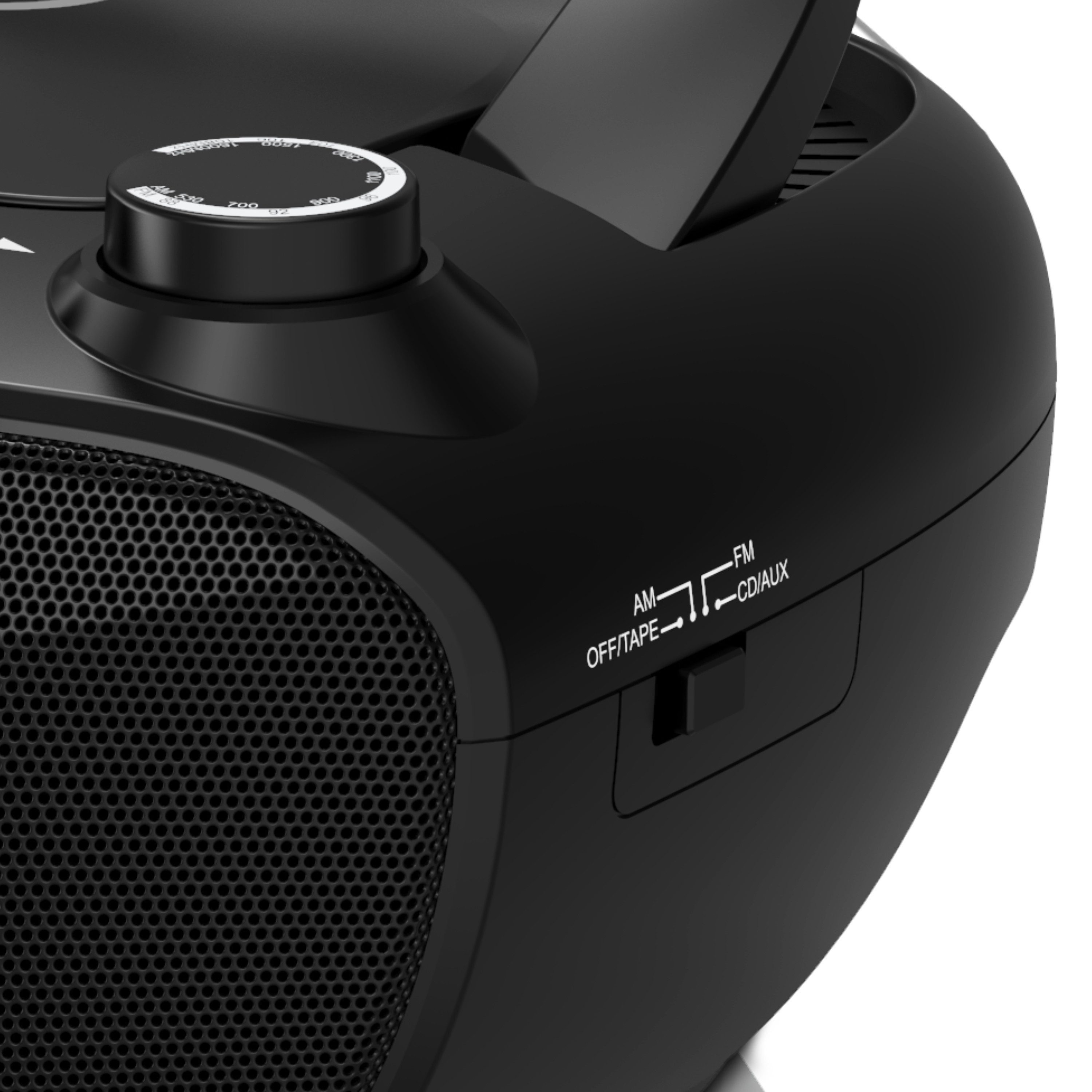 UNIVERSUM* BB 200 CD-Player (AM/FM Radio, Kassettenspieler, Kopfhöreranschluss, leicht zu bedienen) – Bild 4 von 5