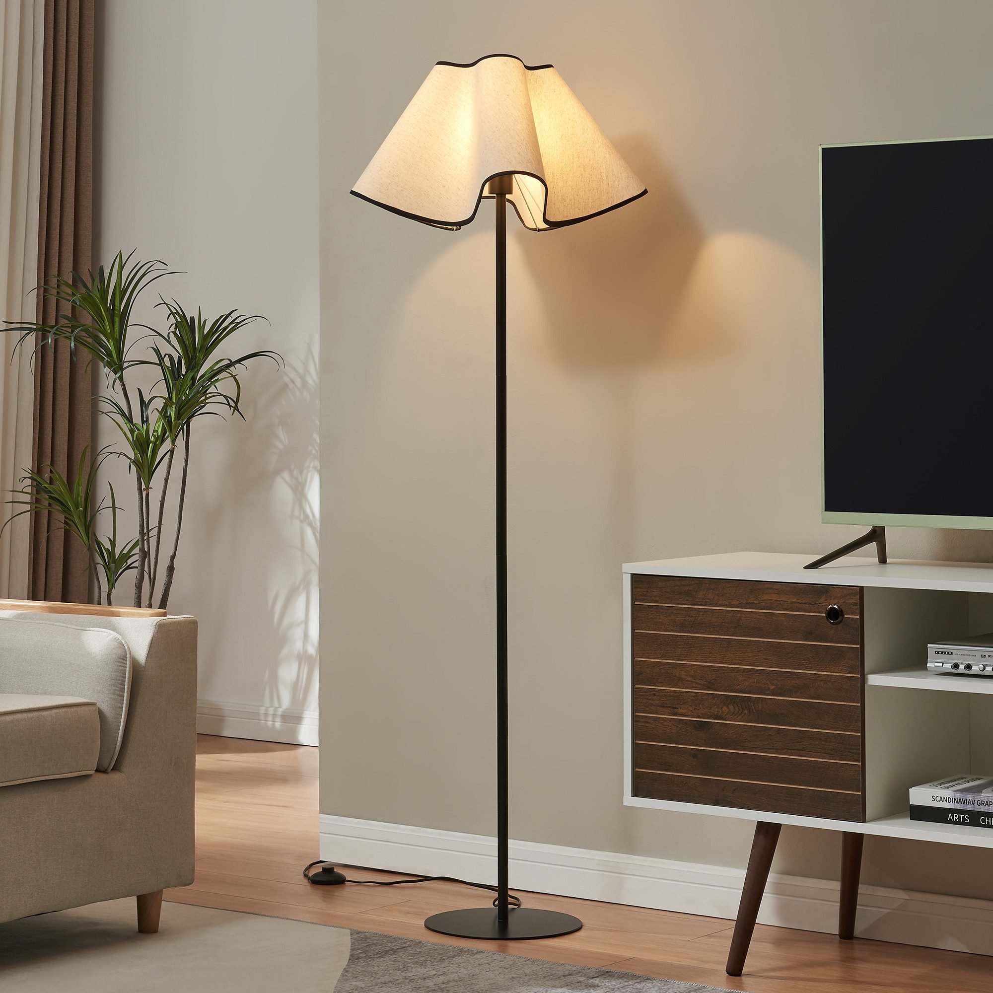 lux.pro Stehlampe, ohne Leuchtmittel, »Ashton« mit günstig online kaufen