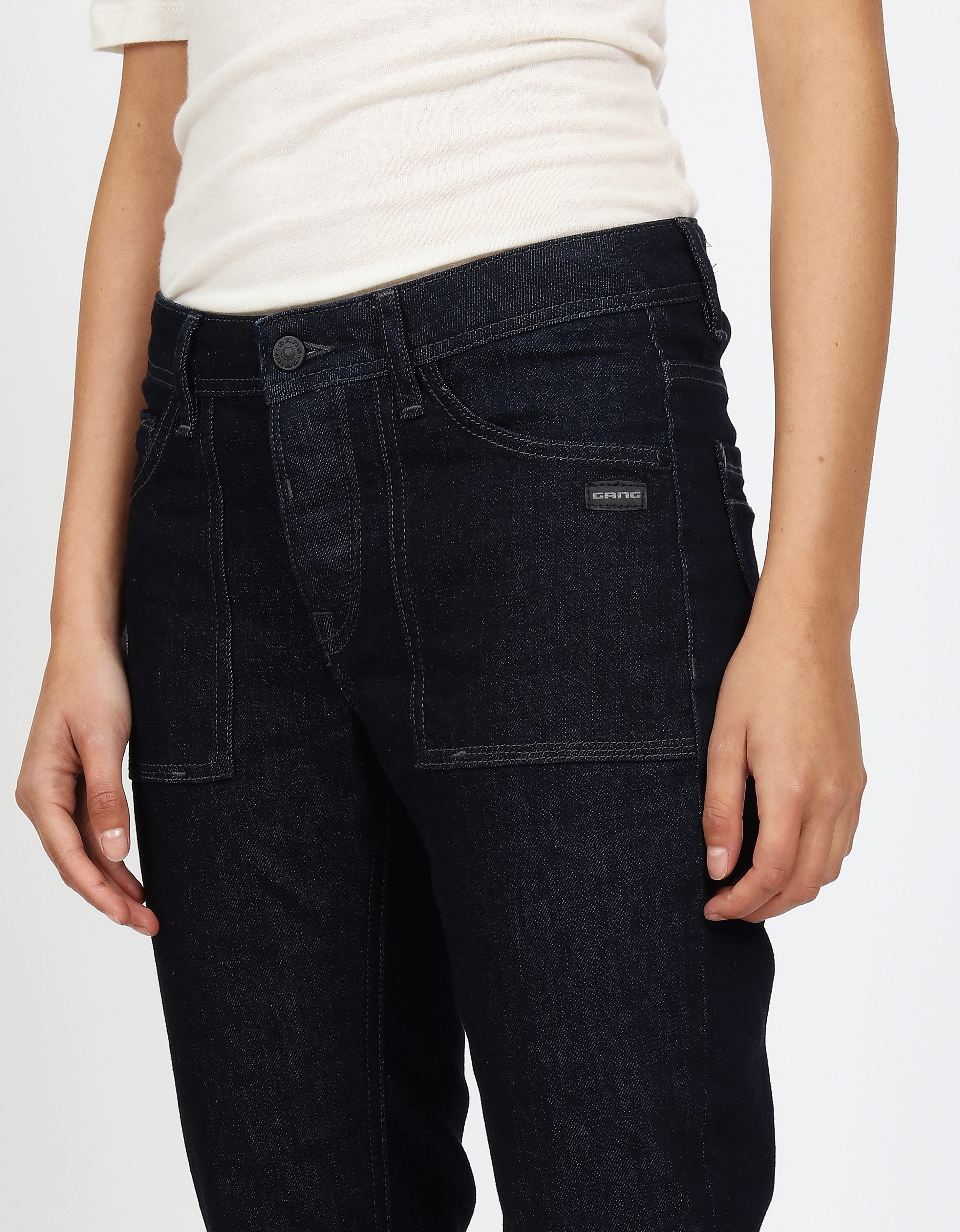 GANG Boyfriend-Jeans 94NICA WORKER cooler, androgyner Look