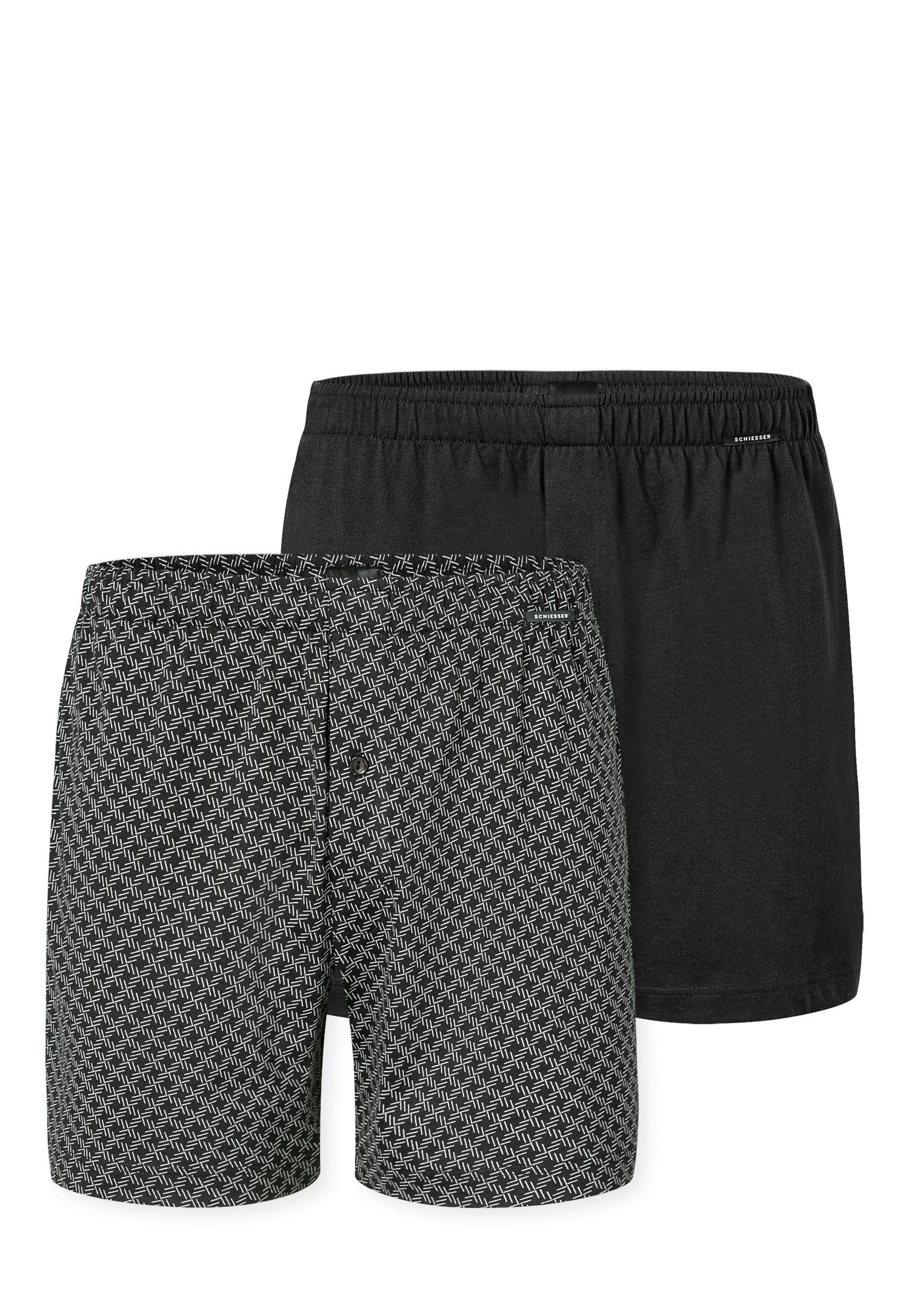 Schiesser Вперед Boxer Boxershorts Multipacks (2er Pack) ideal als Geschenk, mit Eingriff