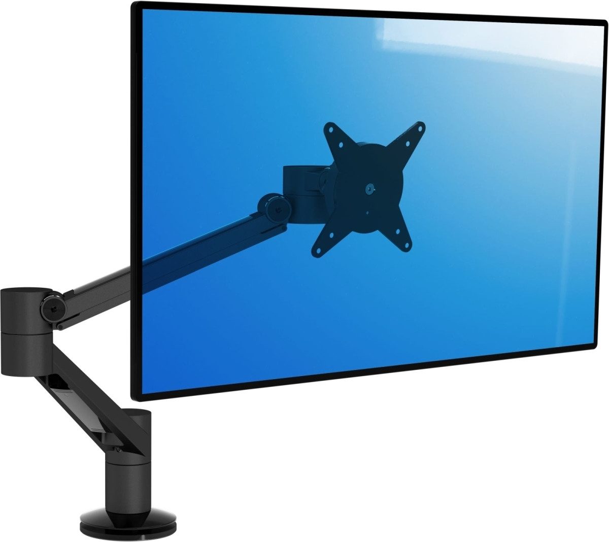 Dataflex Monitor-Halterung Monitorarm Viewlite plus Bohrlochbefestigung 623 schwarz
