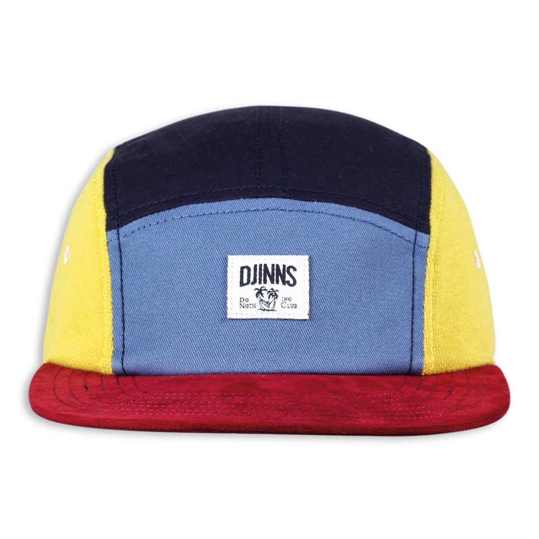 Djinns Snapback Blue/Wine Flat Cap Cap