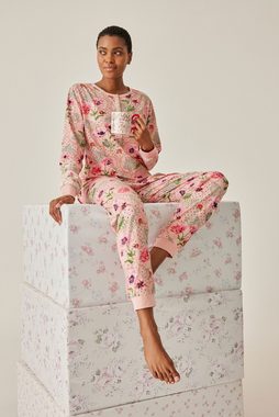 Cath Kidston Pyjama Cath Kidston Henley Schlafanzug aus Baumwolle (2 tlg)