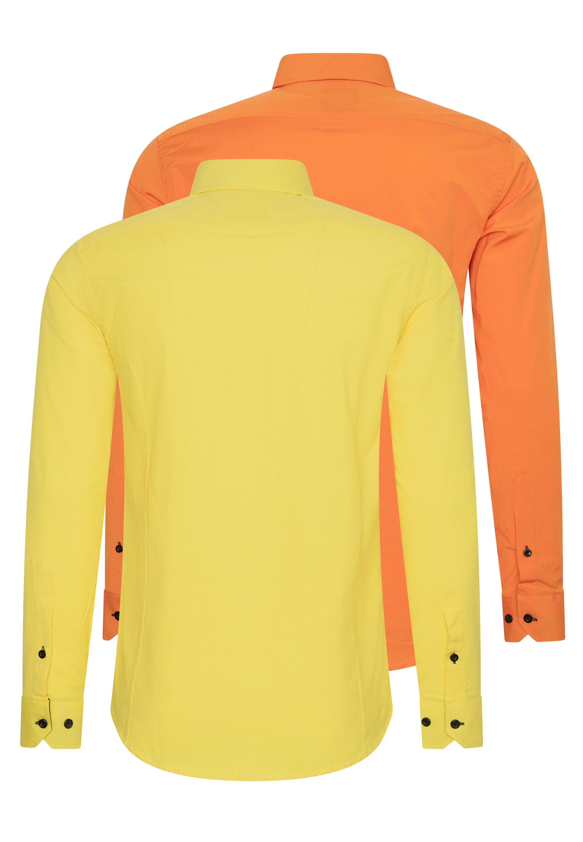 Rusty Neal Langarmhemd im Slim-Fit geschnitten günstig online kaufen