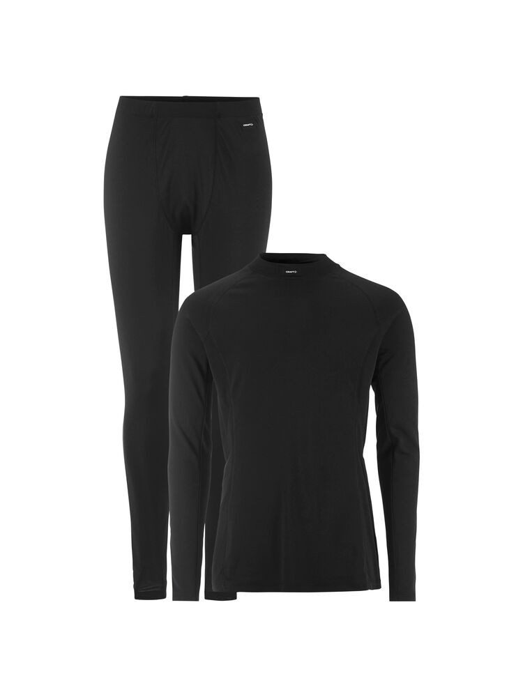 Craft Lange Unterhose THERMAL BASELAYER SET 2 M BLACK