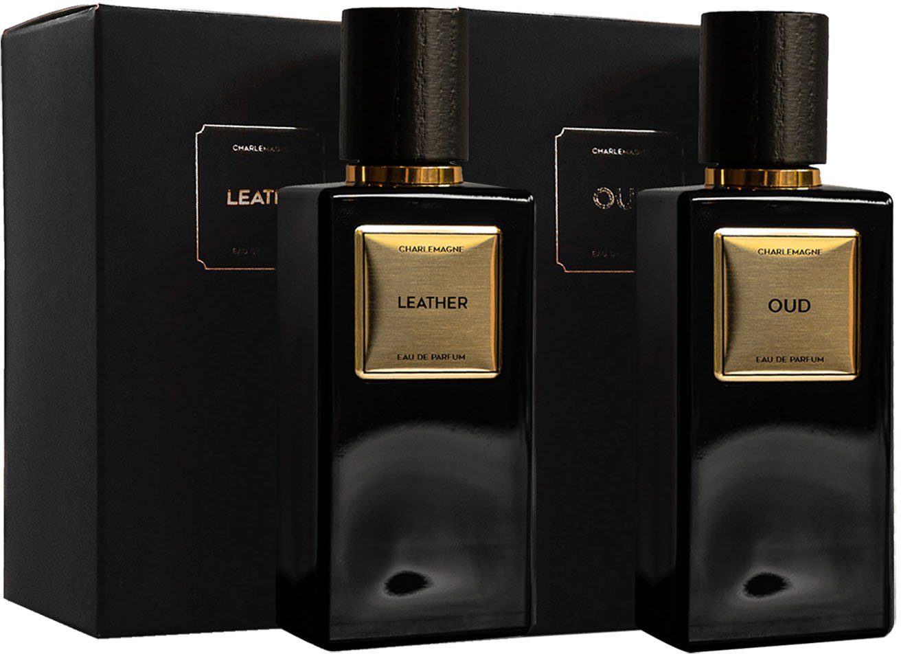 Bild von CHARLEMAGNE Duft-Set Eau de Parfum Set Oud &amp; Leather, 2-tlg.