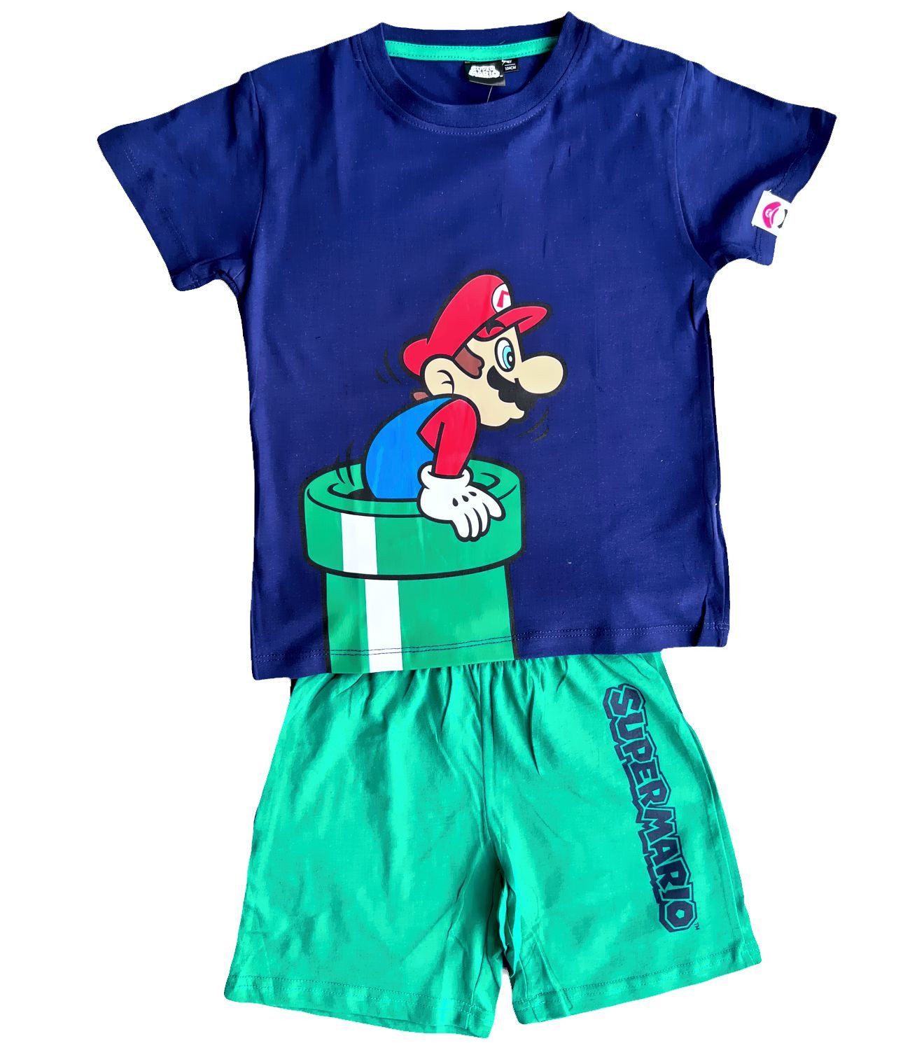Super Mario Pyjama Super Mario Pyjamas für Kinder 104 110 116 128 140 4-10Jahre