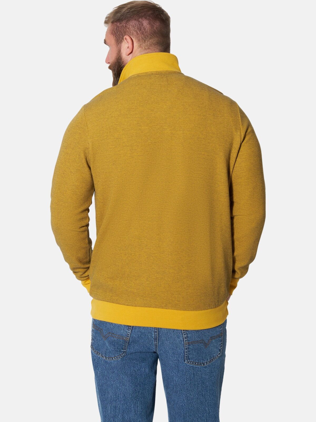 Jan Vanderstorm Sweatshirt MARKWARD mit Reißverschluss