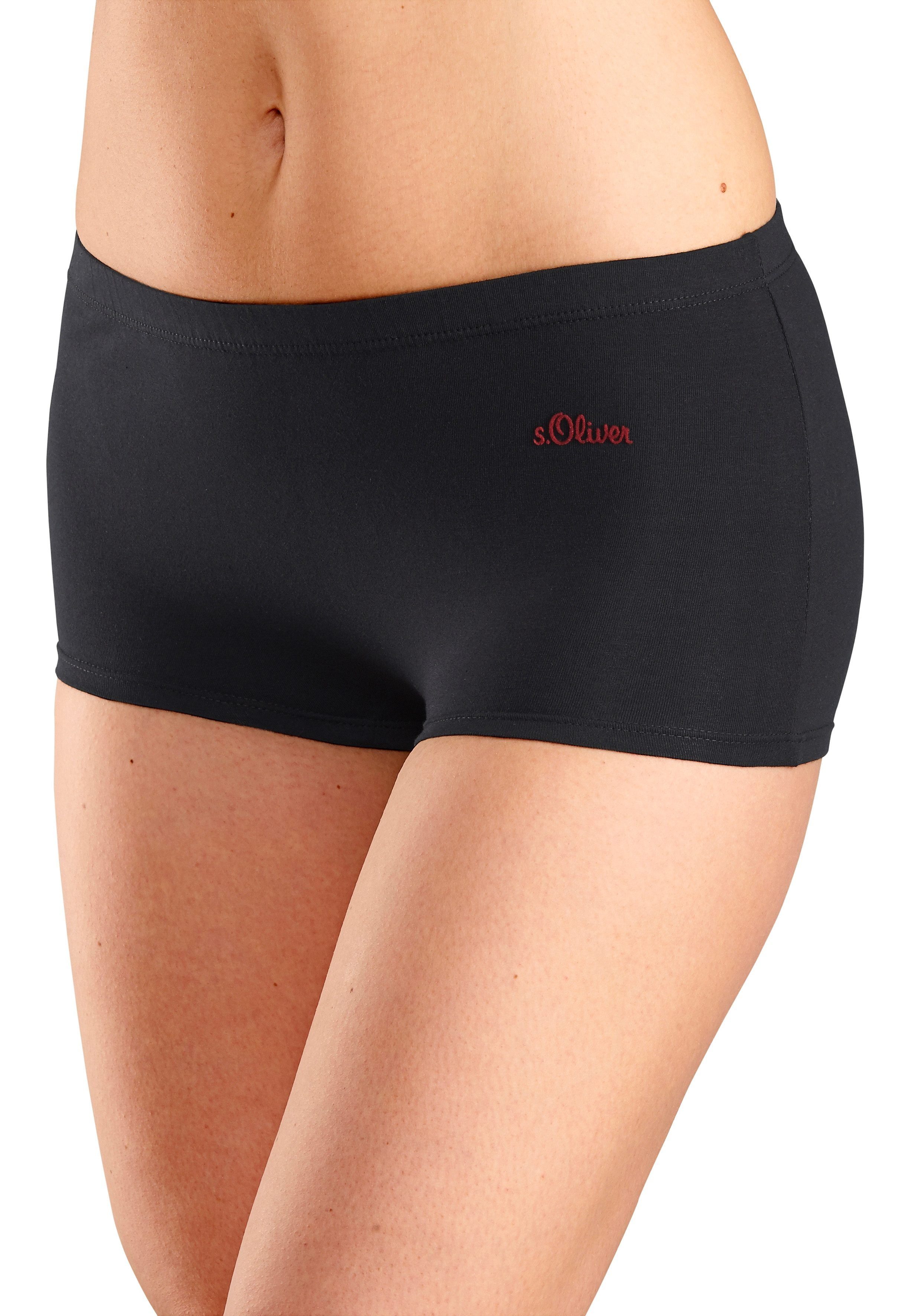 s.Oliver Panty (3er-Pack) aus elastischer Baumwoll-Qualität