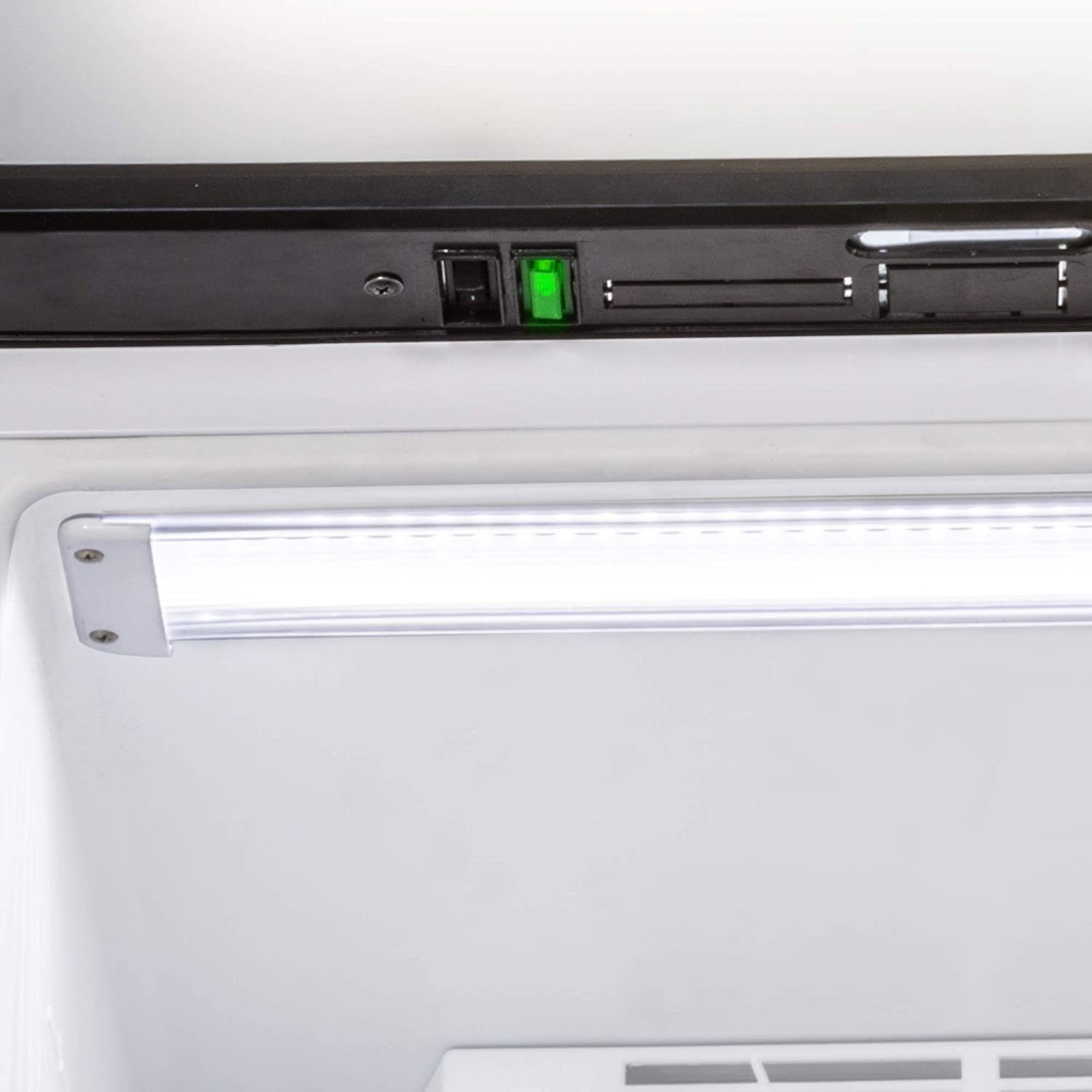 Simfer Getränkekühlschrank SDS 385 DC CF, L, breit, hoch, 60 358 cm 200 1 LED-Display, Self-Closing cm Glastür