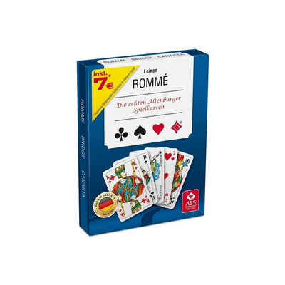 ASS Altenburger Spiel, Familienspiel 22570073 - Rommé mit Leinenprägung, Strategiespiel