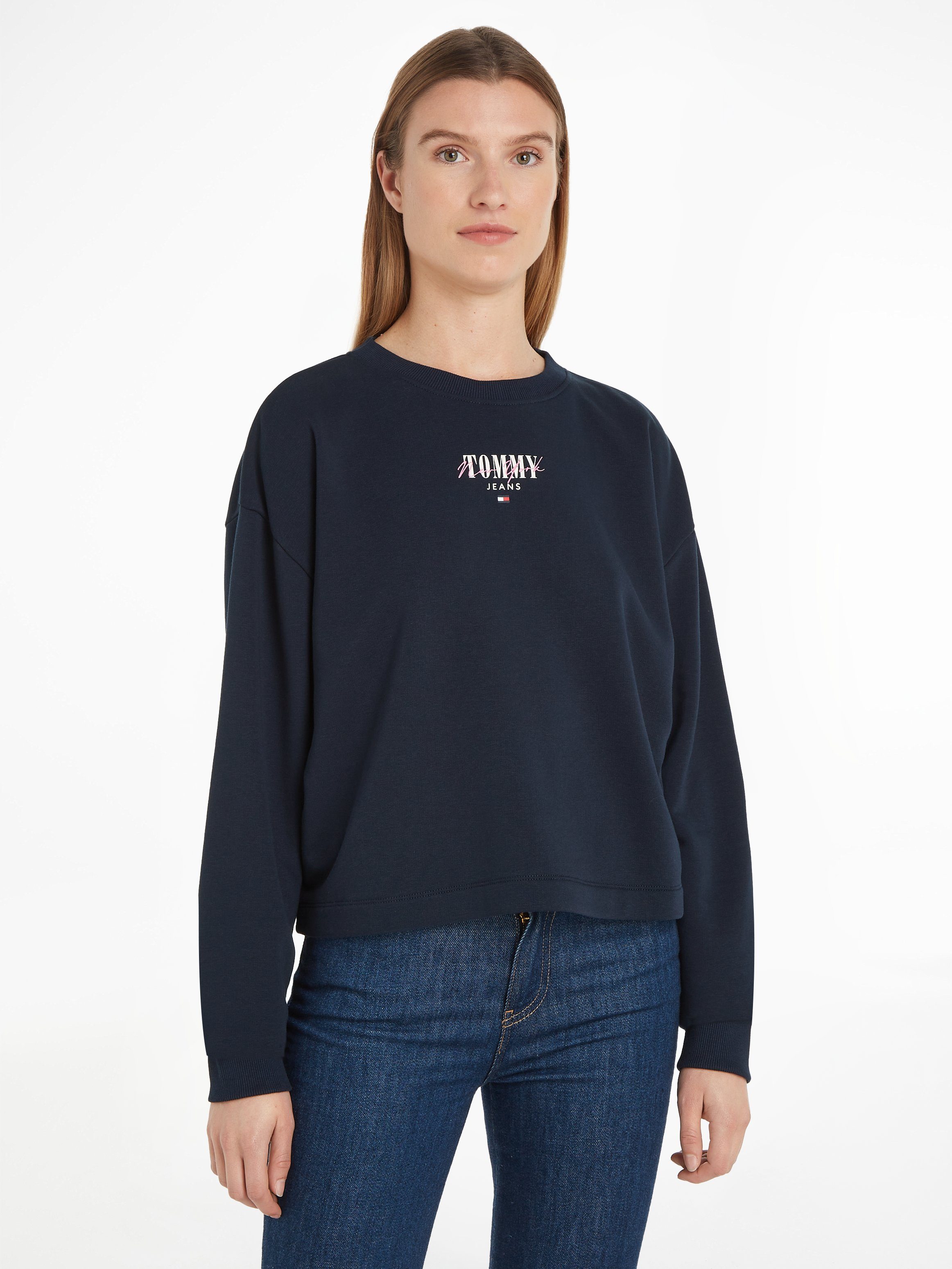 Jeans LOGO EXT RLX Sweatshirt CREW TJW Größen Große ESSENTIAL Tommy Curve