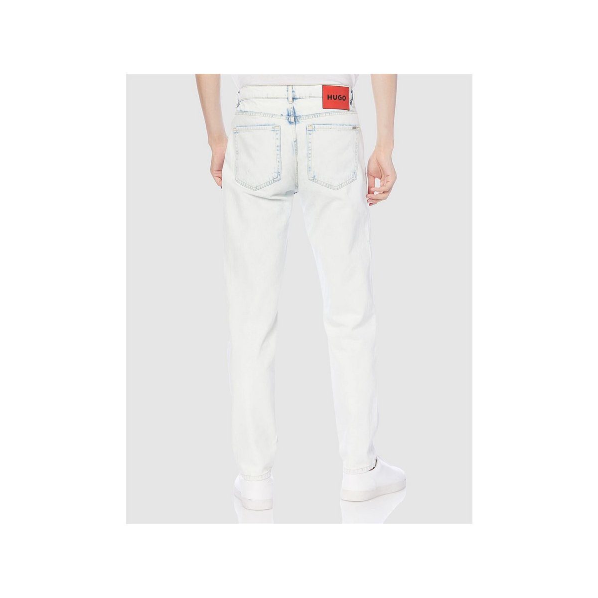 5-Pocket-Jeans blau (1-tlg) HUGO
