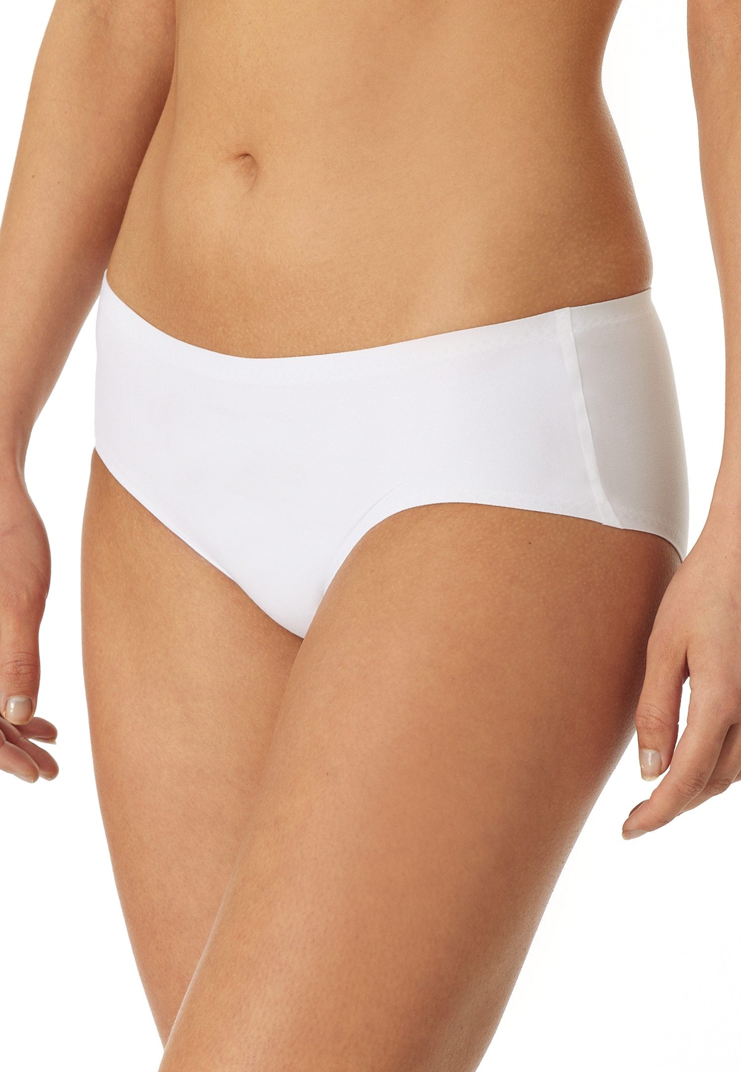 Schiesser Panty Invisible Soft Microfaser, Lasercut-Abschlüsse