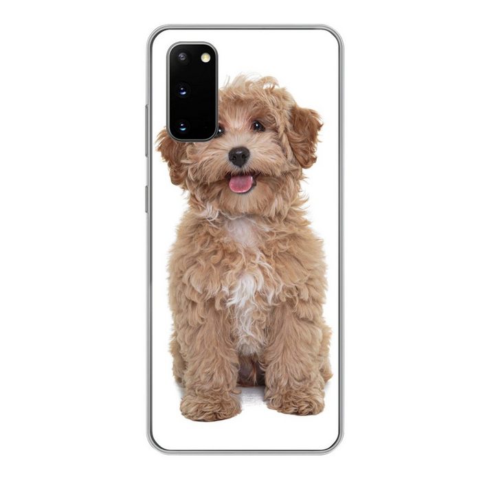 MuchoWow Handyhülle Hund - Haustiere - Fell Phone Case Handyhülle Samsung Galaxy S20 Silikon Schutzhülle