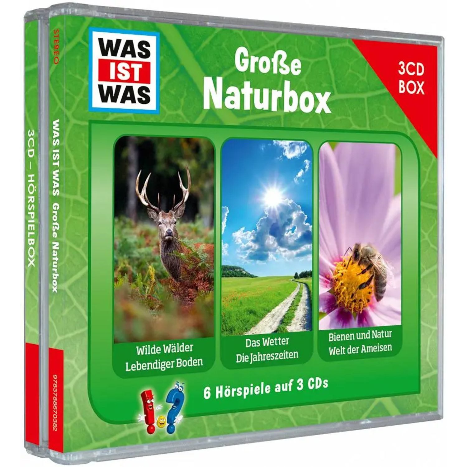 Tessloff Verlag Hörspiel WAS IST WAS 3-CD Hörspielbox. Große Naturbox