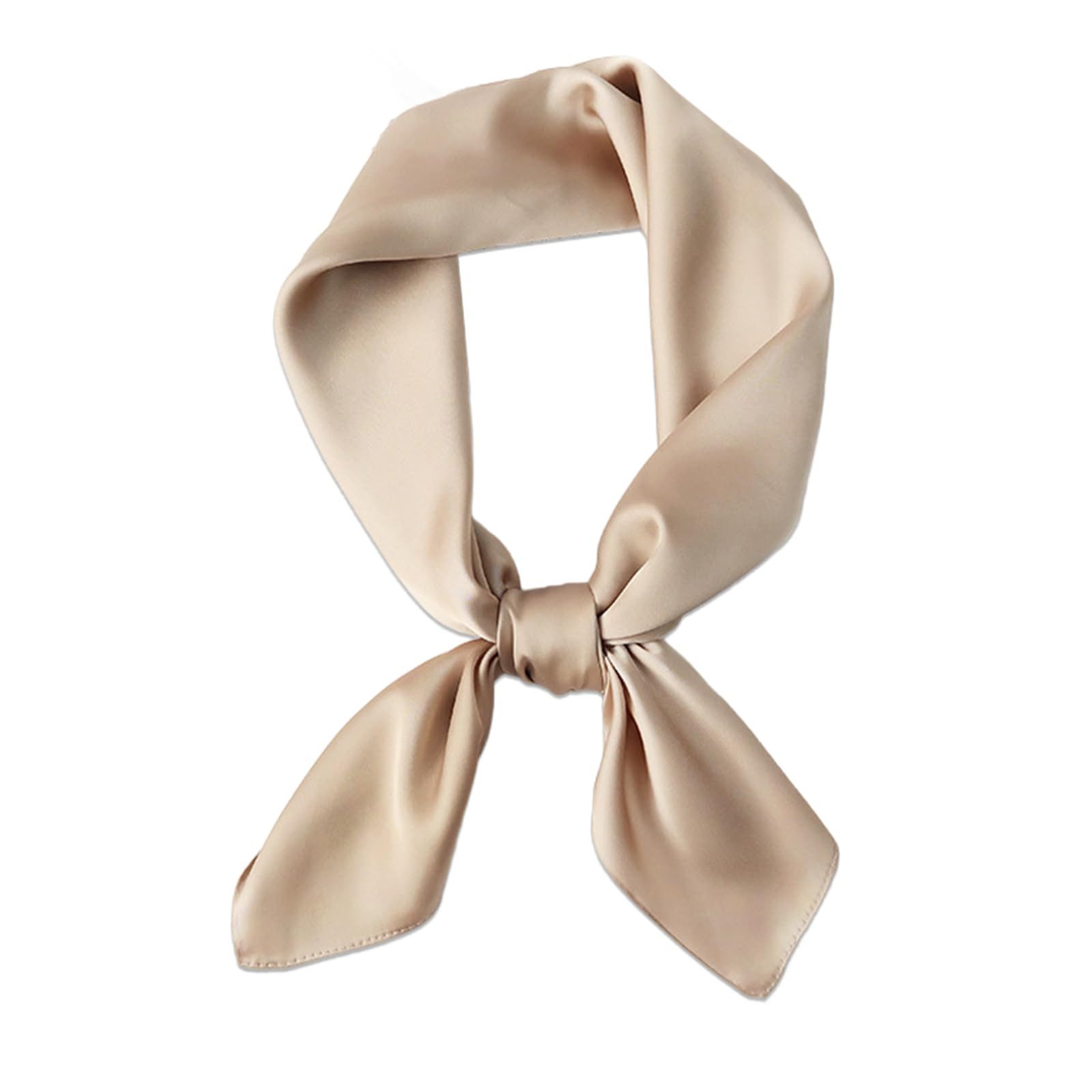 Zaewry Seidentuch Damen Seidentuch Leicht Seidenschal Bandana Halstuch Kopftuch, Elegante Schal Tuch Geschenk für Frauen