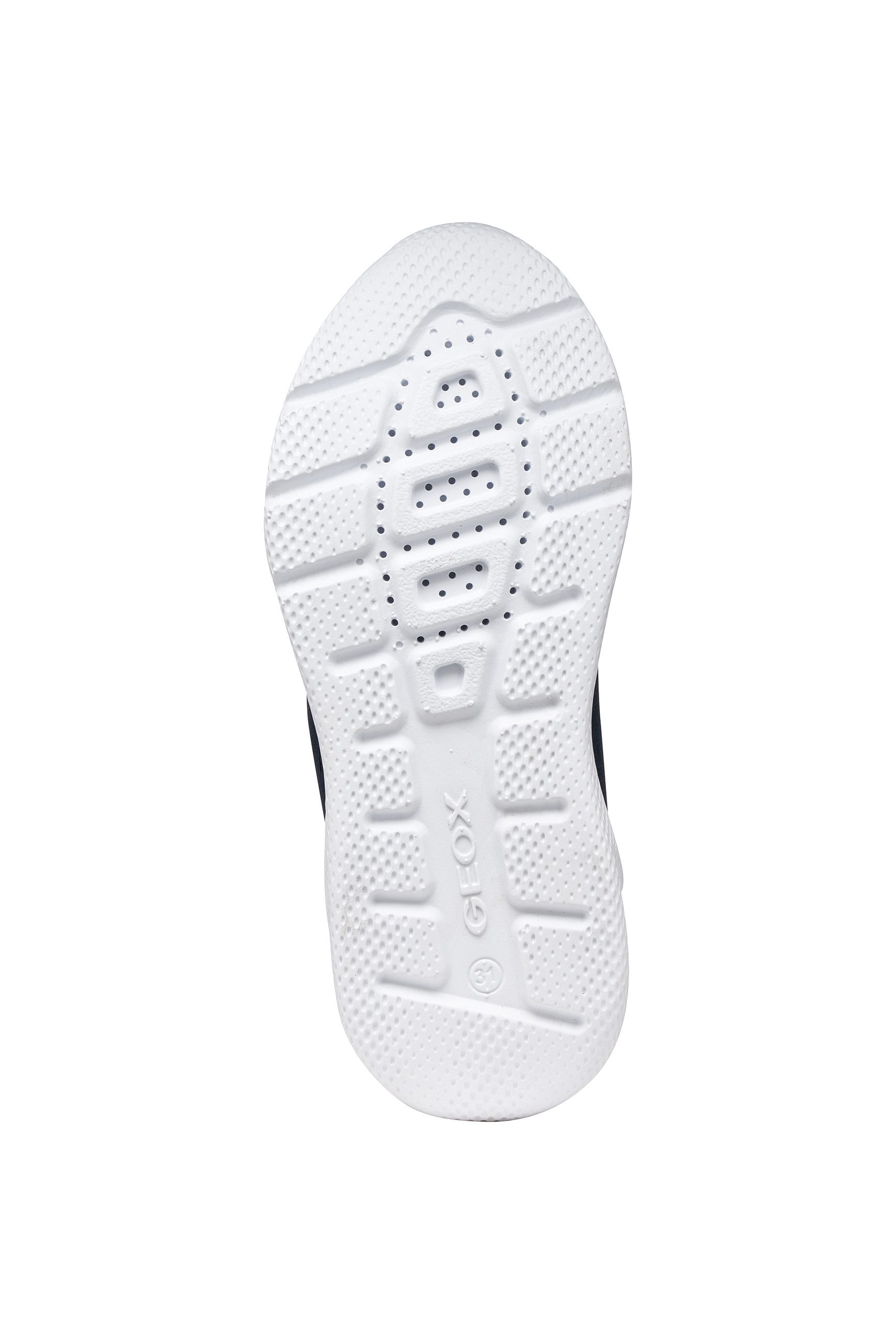 Geox J SPRINTYE FAST IN B Keilsneaker Freizeitschuh mit Kontrastbesätzen, Größenschablone zum Download