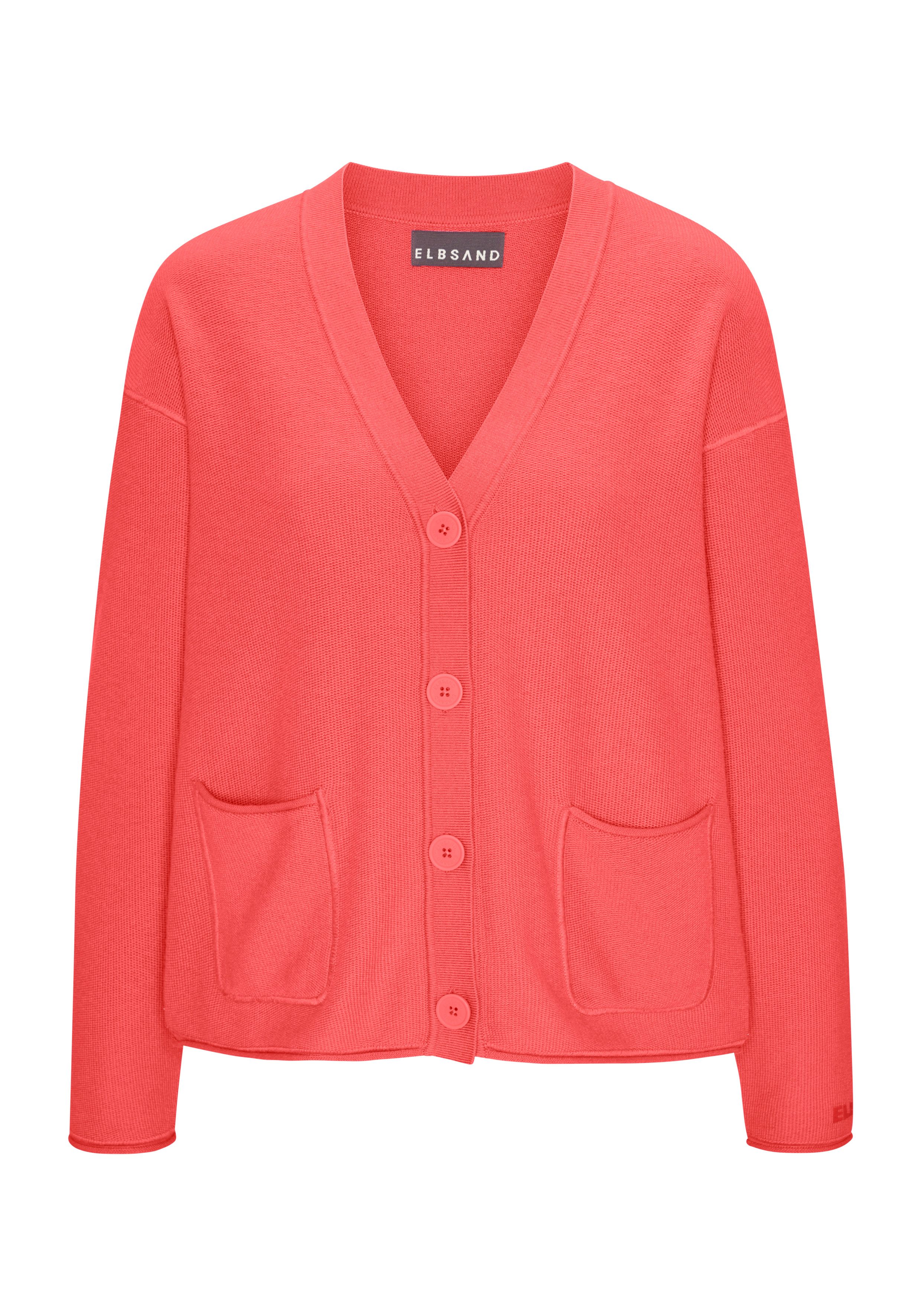 Elbsand Strickjacke aus hochwertigem Feinstrick, Loungewear