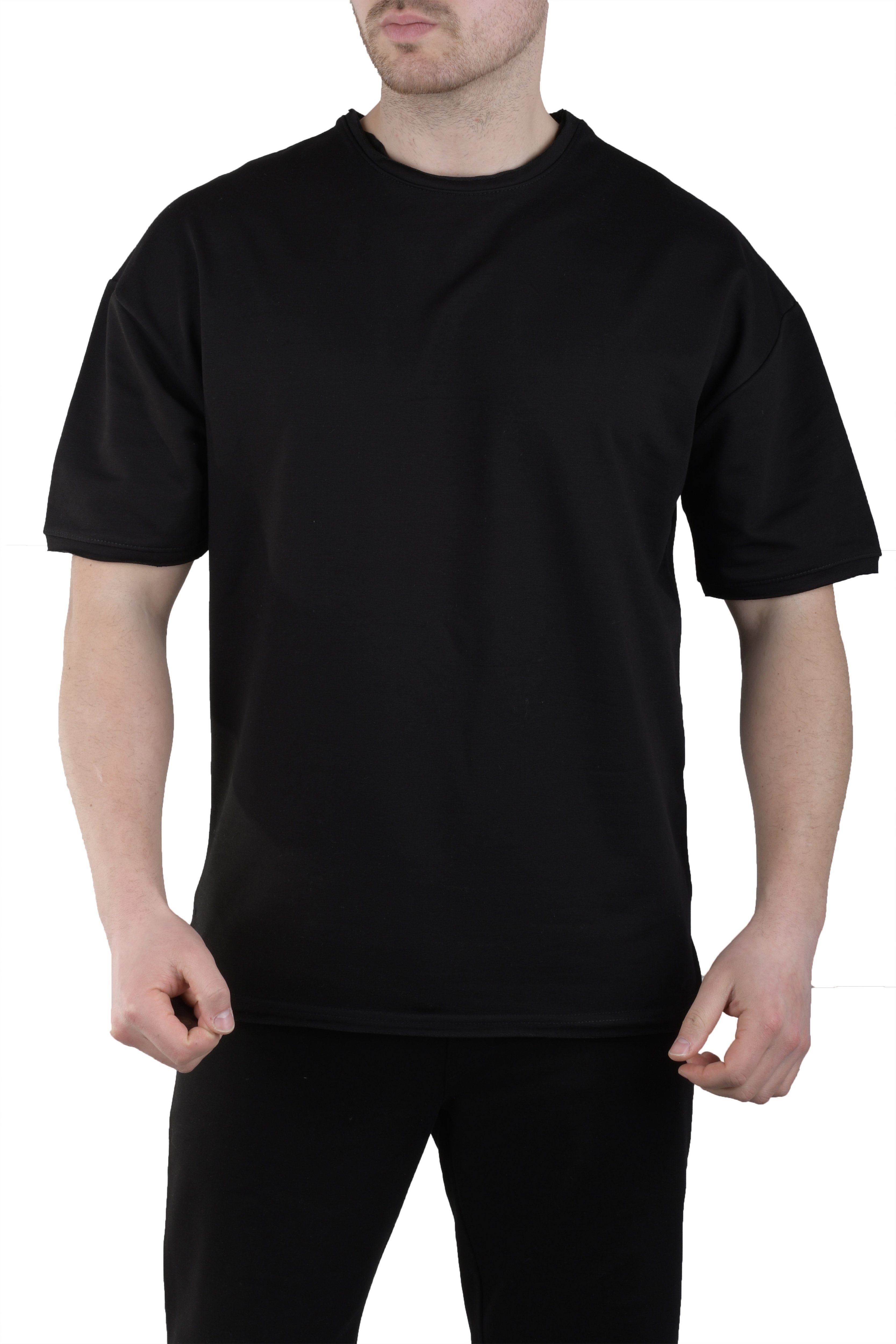Megaman Jeans T-Shirt Megaman Jeans Herren Oversize T-Shirt