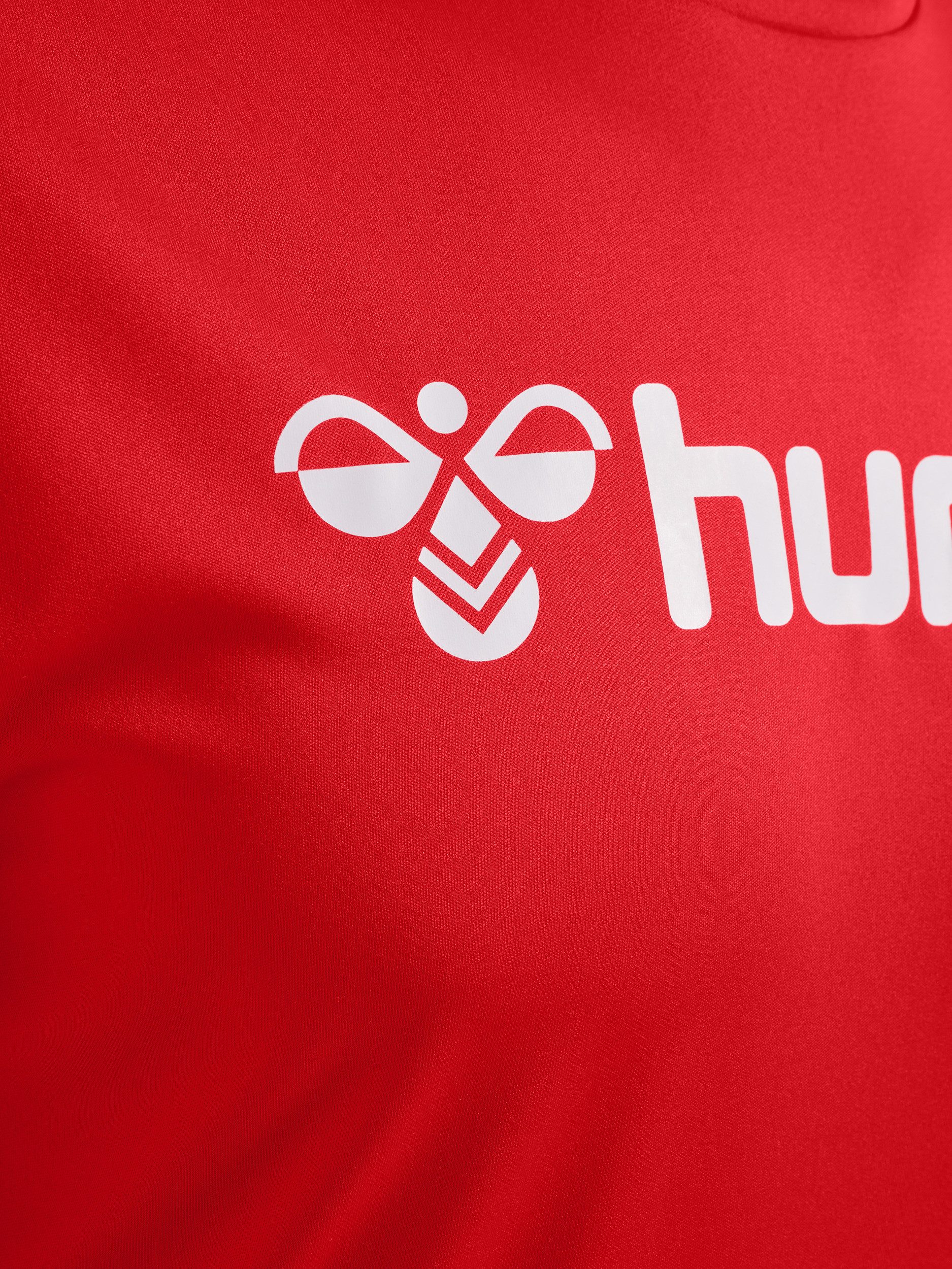 hummel Trainingsshirt hmlLOGO JERSEY S/S mit Rundhalsausschnitt, Kurzarm-Design, schnell trocknend