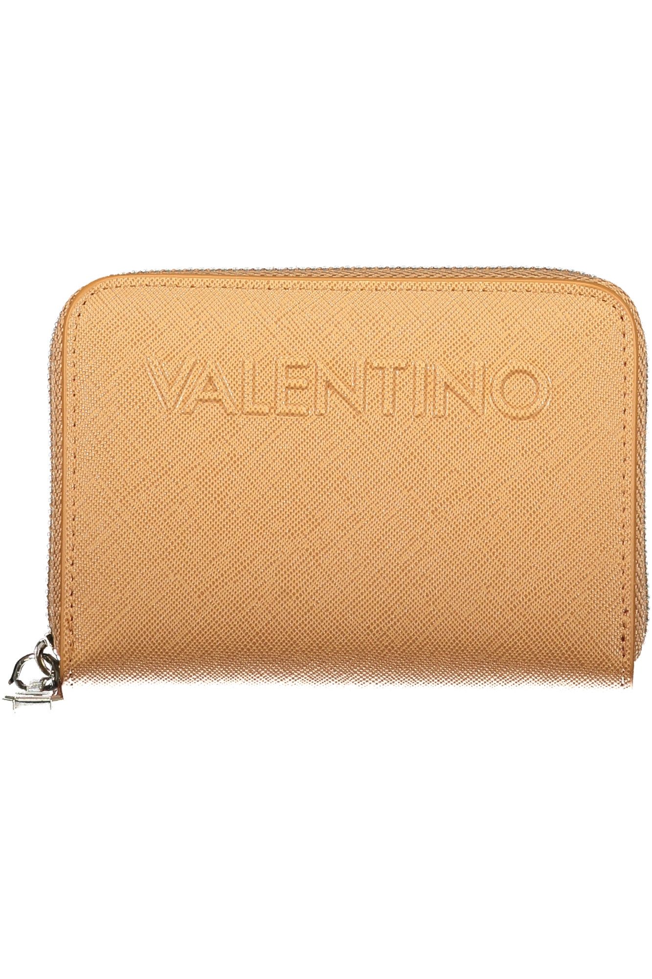 Valentino Geldbörse, Nachhaltige Damen Geldbörse Braun aus Recyceltem Material mit Logo
