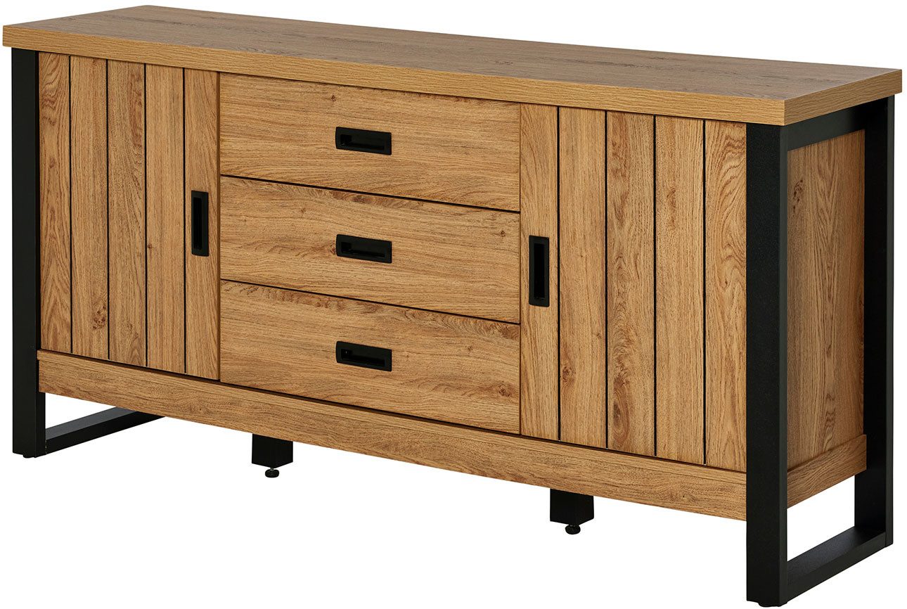 Jahnke Sideboard RIVA SB 150 (1 St), Sideboard, 2 Türen & 3 Schubladen, Breite 153 cm
