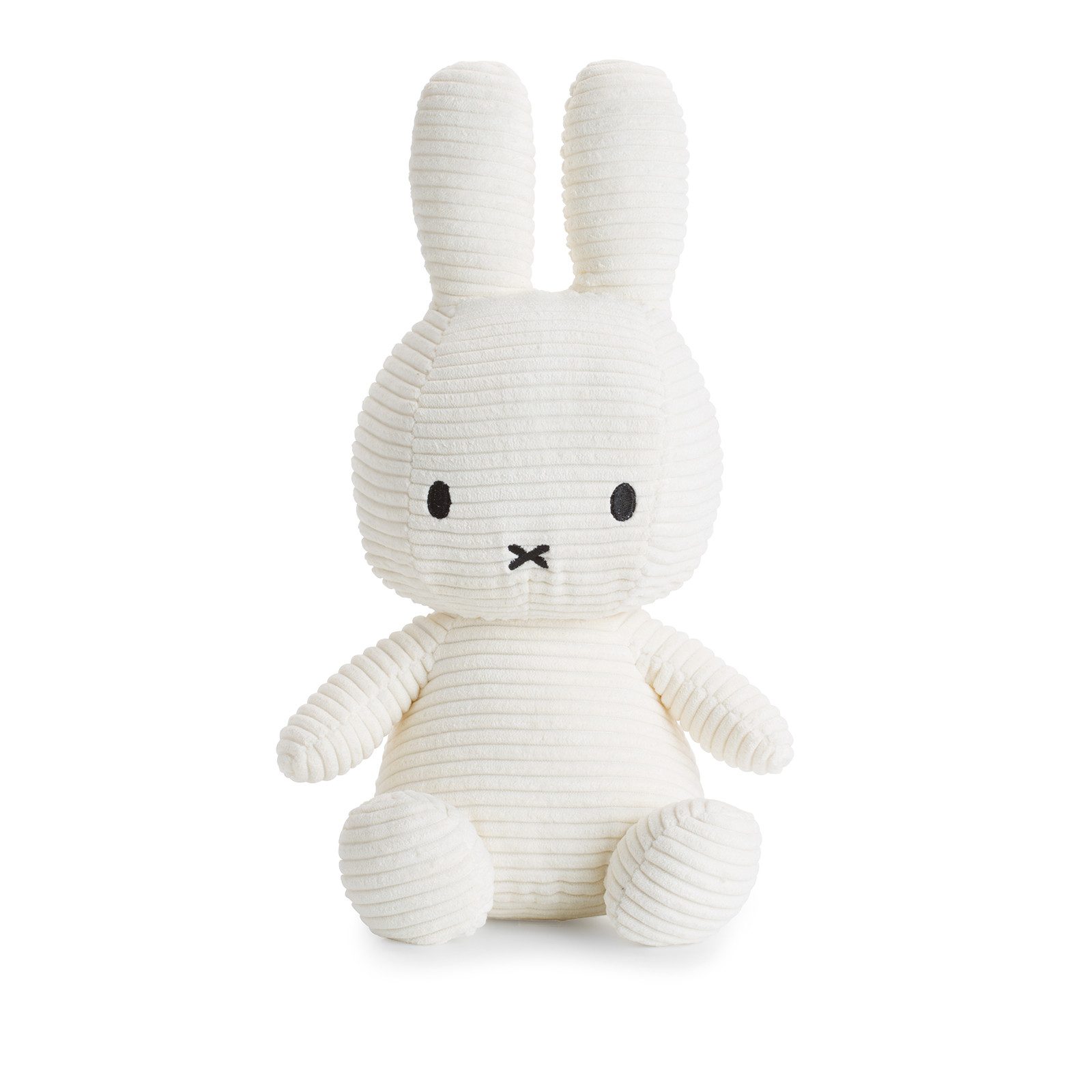 Bon Ton Toys Kuscheltier Miffy Kuscheltier Bon Ton Toys ECO Cord sitzend offwhite 33 cm, recyceltes Material