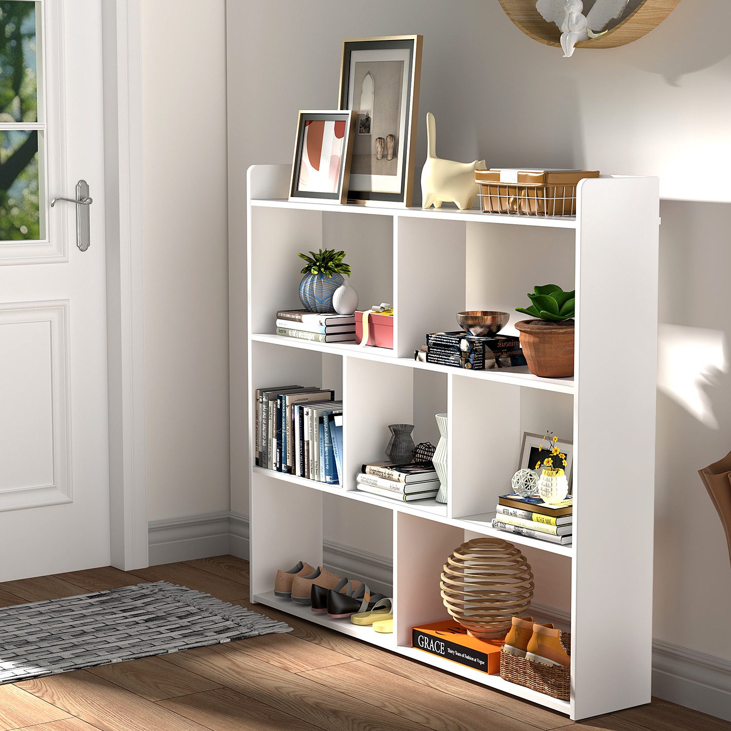 WILGOON Bücherregal Bücherschrank, Standregal, Aufbewahrungsregal mit günstig online kaufen