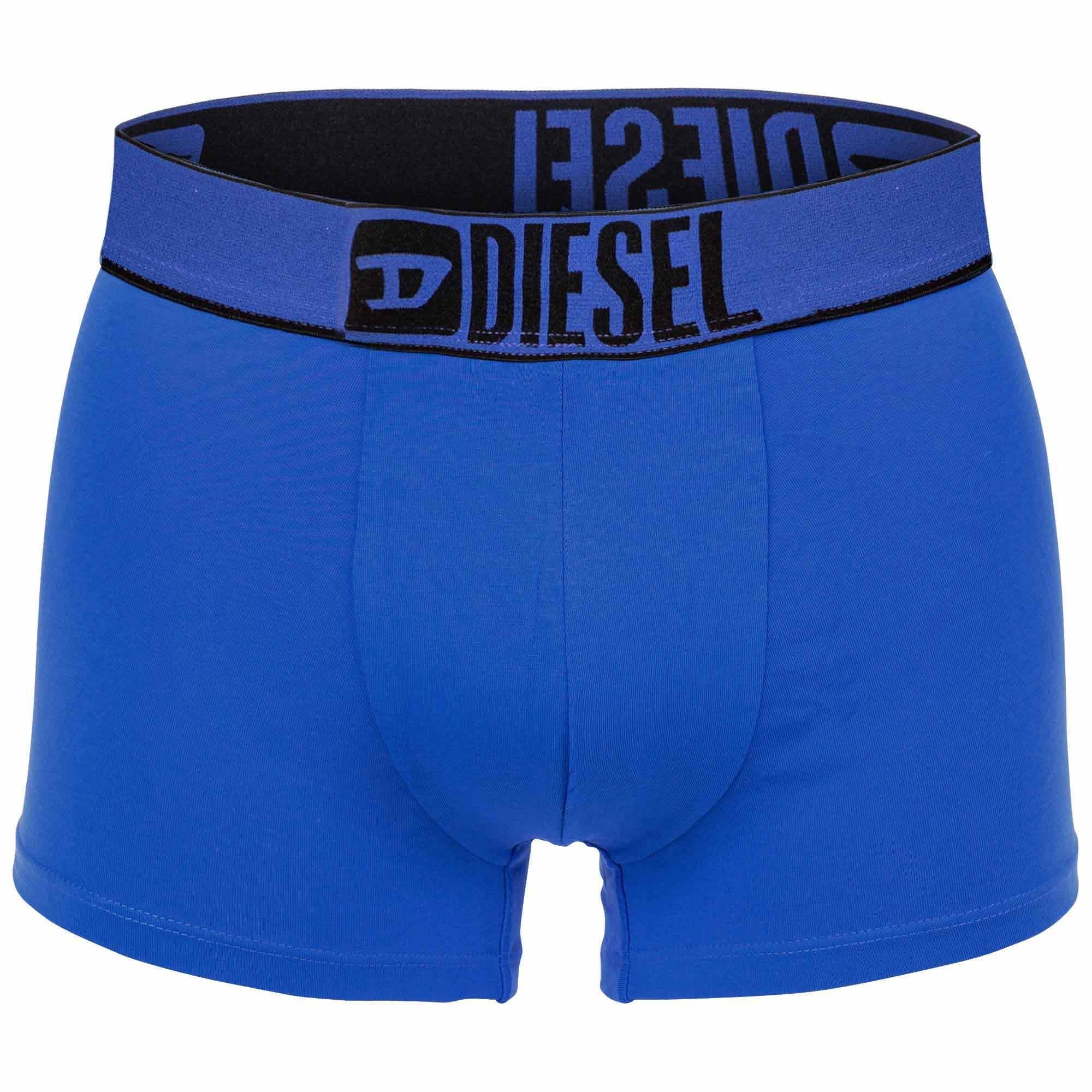 Blau/Türkis/Schwarz 3er Pack - Boxershorts, Herren Boxer Diesel