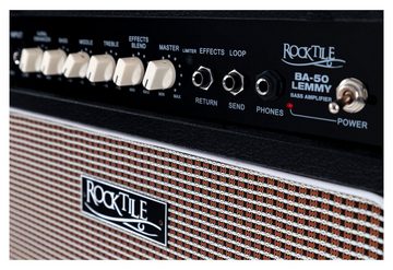 Rocktile E-Bass Puncher Preci Style Elektrobass mit Lemmy Bass-Verstärker 50W), Combo Lemmy-Set, inkl. Kabel & Bassverstärker, Mensur: Longscale