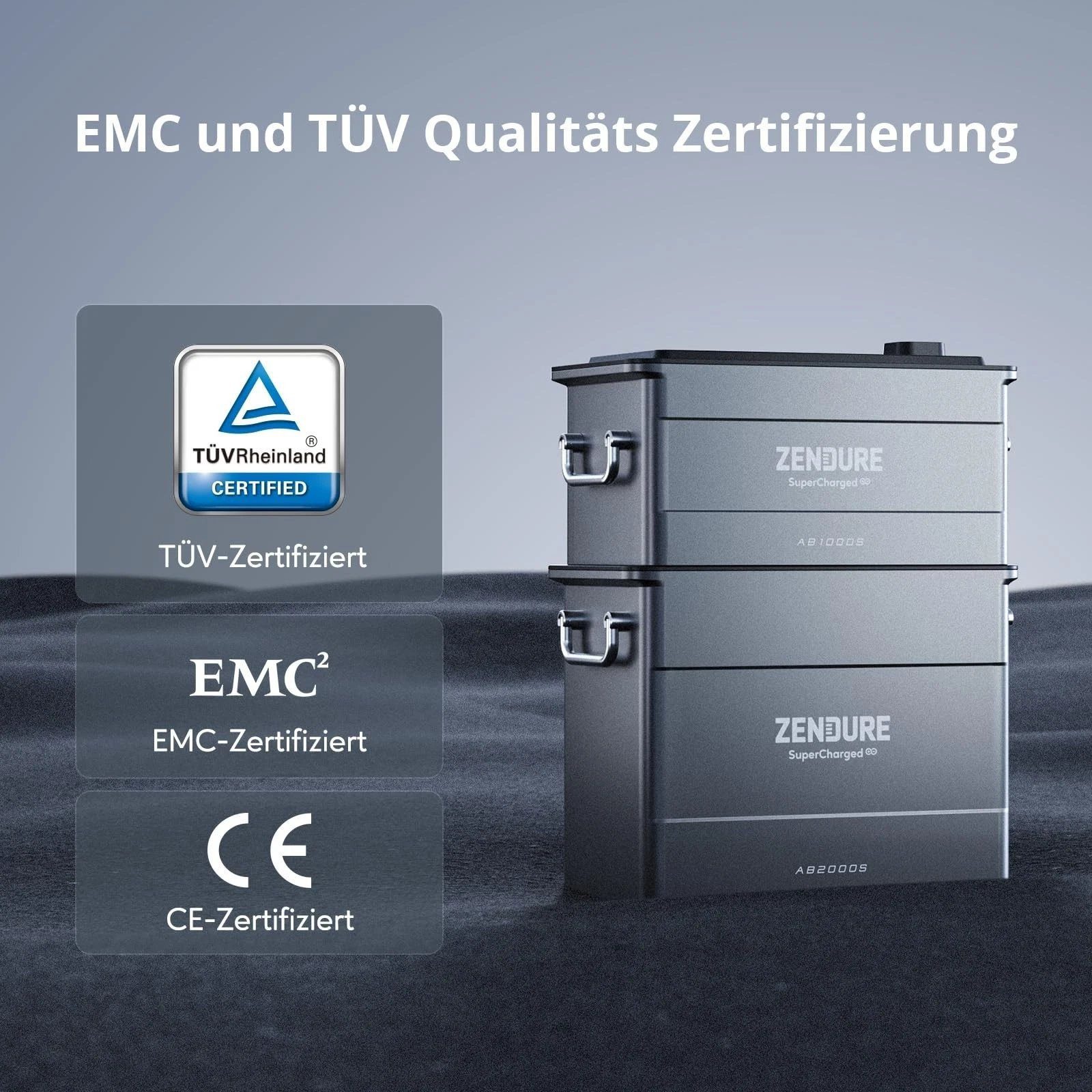 Zendure Balkonkraftwerk Zendure AB2000L SolarFlow Erweiterungsakku 1920Wh, 1680 W – Bild 4 von 5