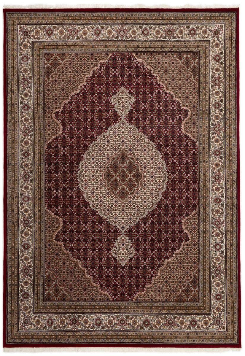 Orientteppich Indo Täbriz Nain Handgeknüpfter Orientteppich, Trading, mm rechteckig, 244x351 Höhe: 12