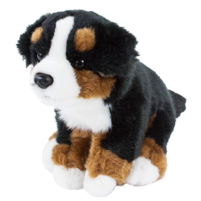 Teddys Rothenburg Kuscheltier Berner Sennenhund sitzend braun/schwarz/weiß 22 cm Plüschhund